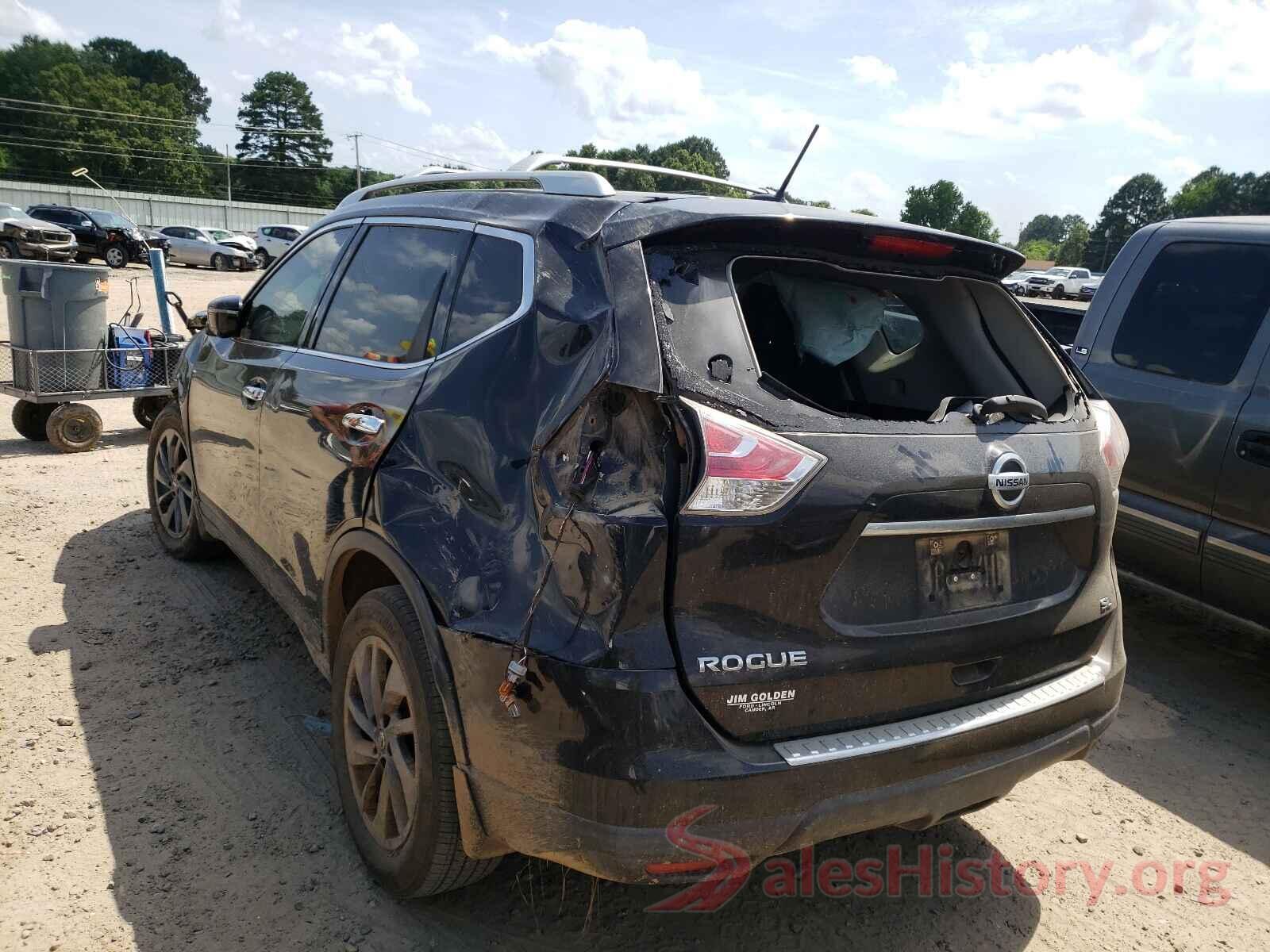 5N1AT2MT4GC889739 2016 NISSAN ROGUE