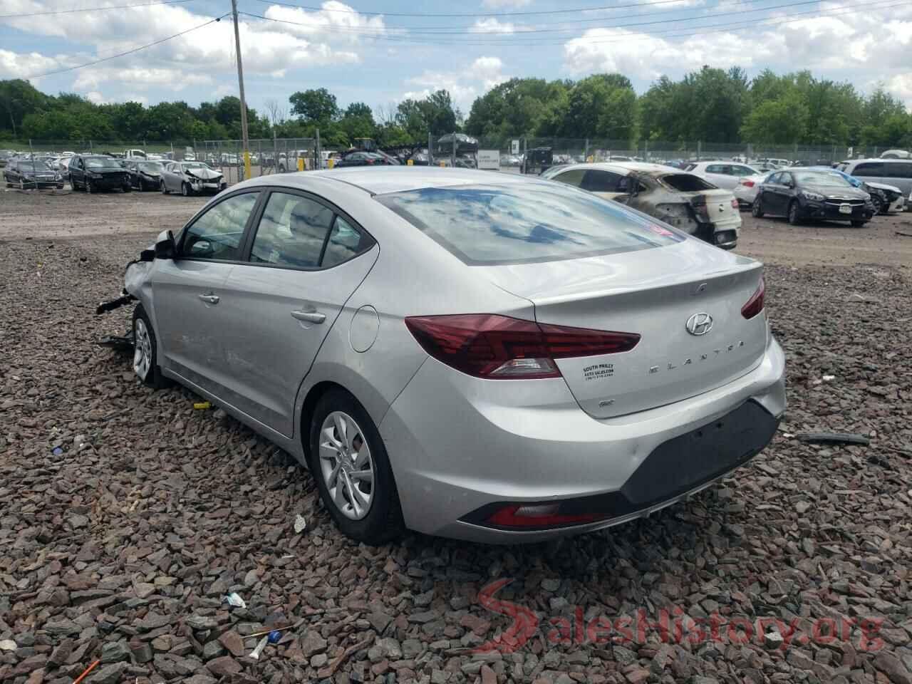 5NPD74LF7KH442106 2019 HYUNDAI ELANTRA