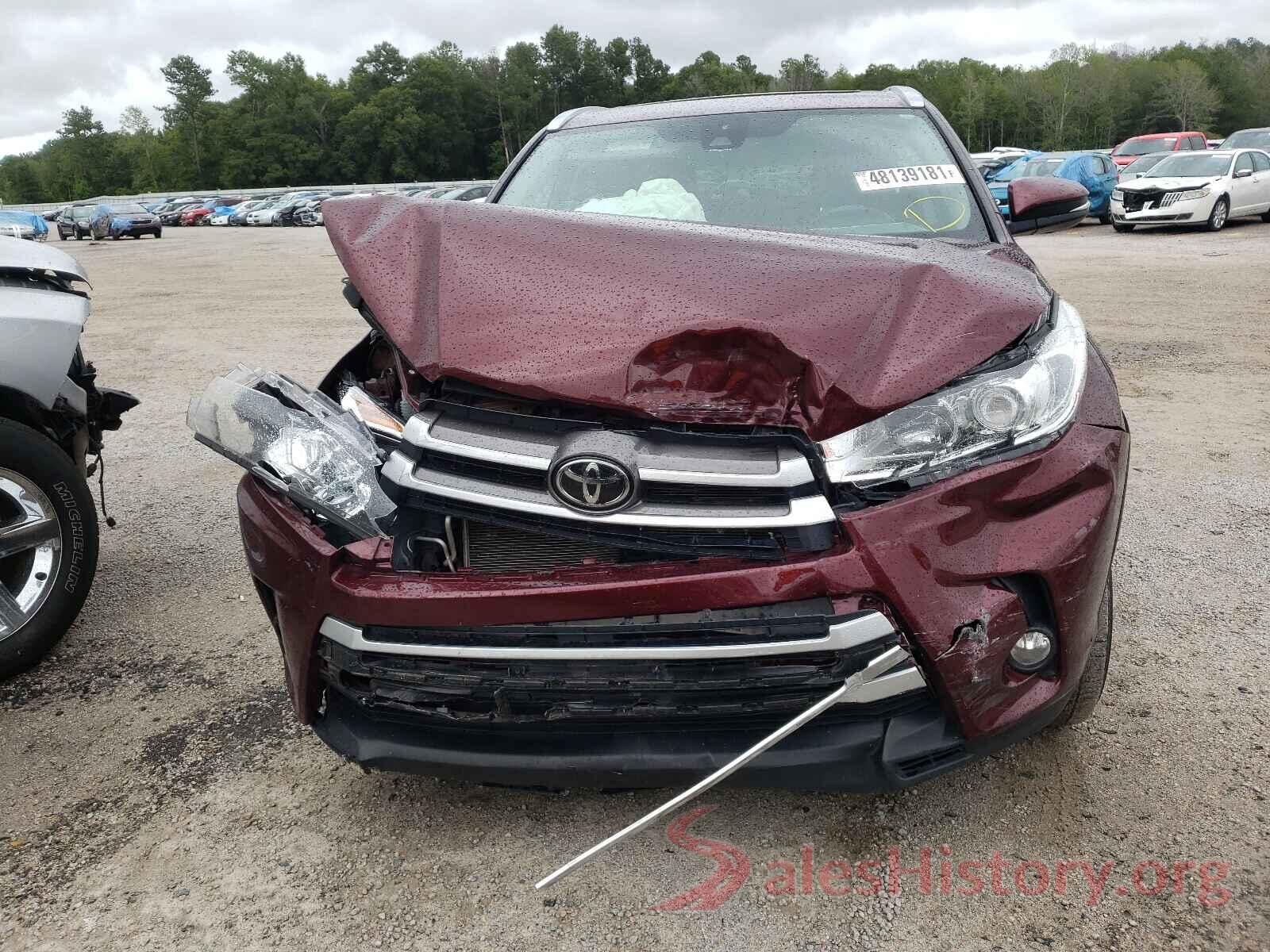 5TDKZRFH4KS296320 2019 TOYOTA HIGHLANDER