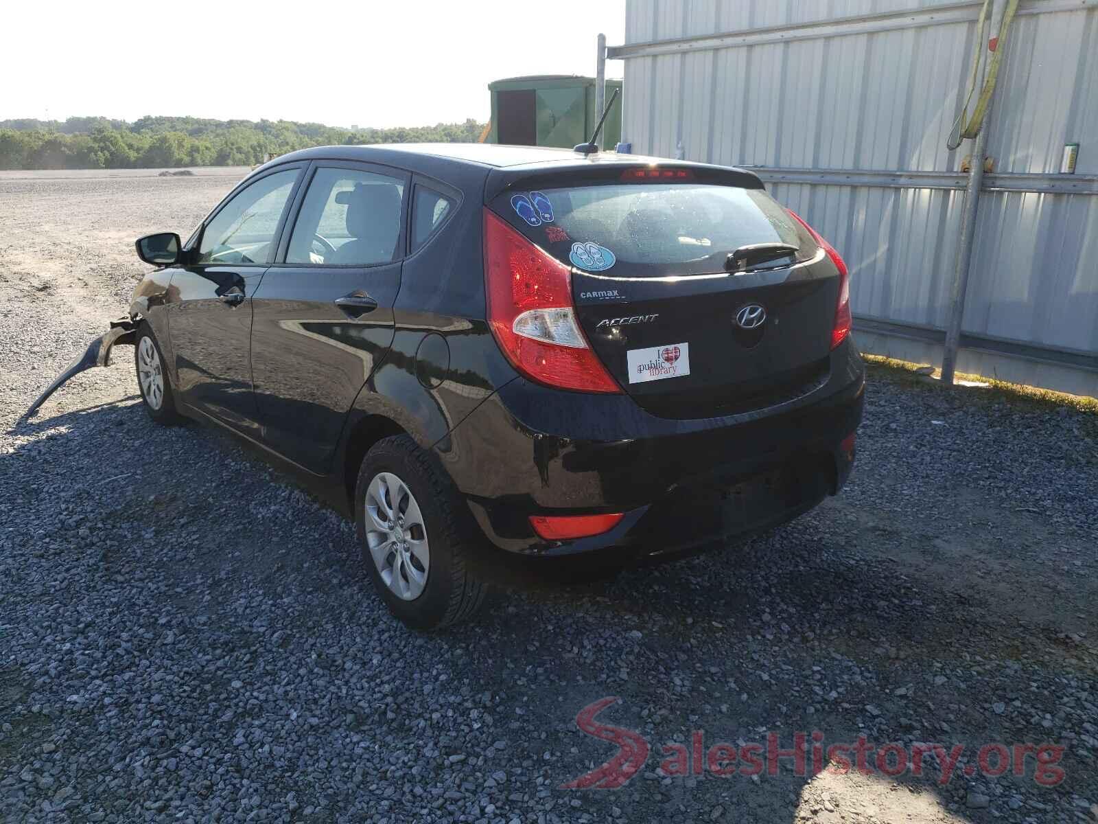 KMHCT5AEXHU315691 2017 HYUNDAI ACCENT