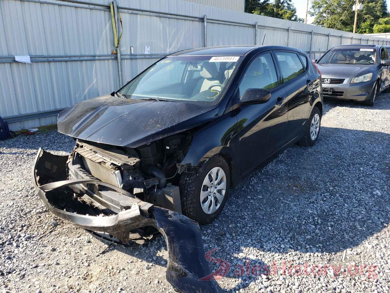 KMHCT5AEXHU315691 2017 HYUNDAI ACCENT