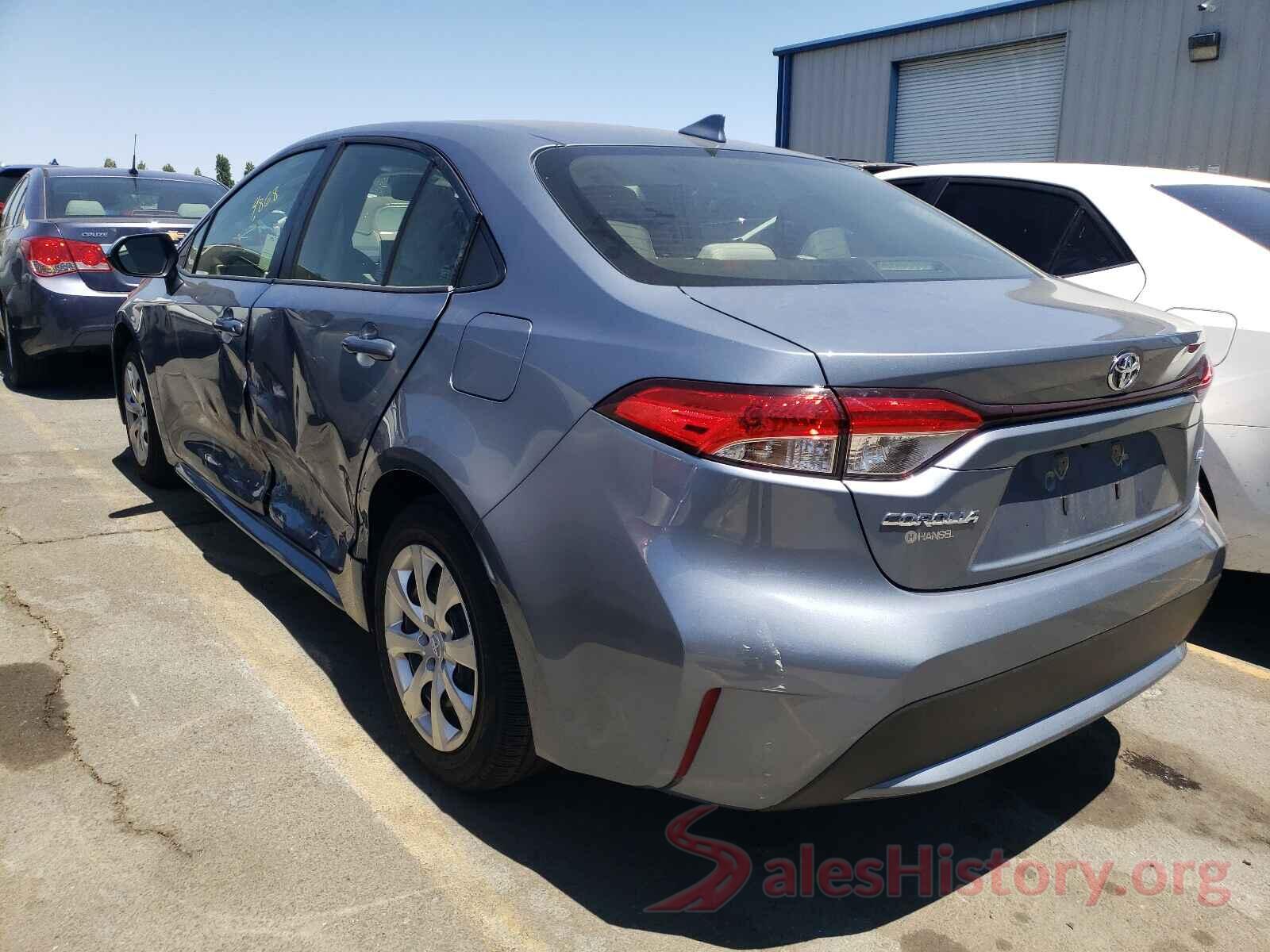 JTDEPRAE0LJ107841 2020 TOYOTA COROLLA