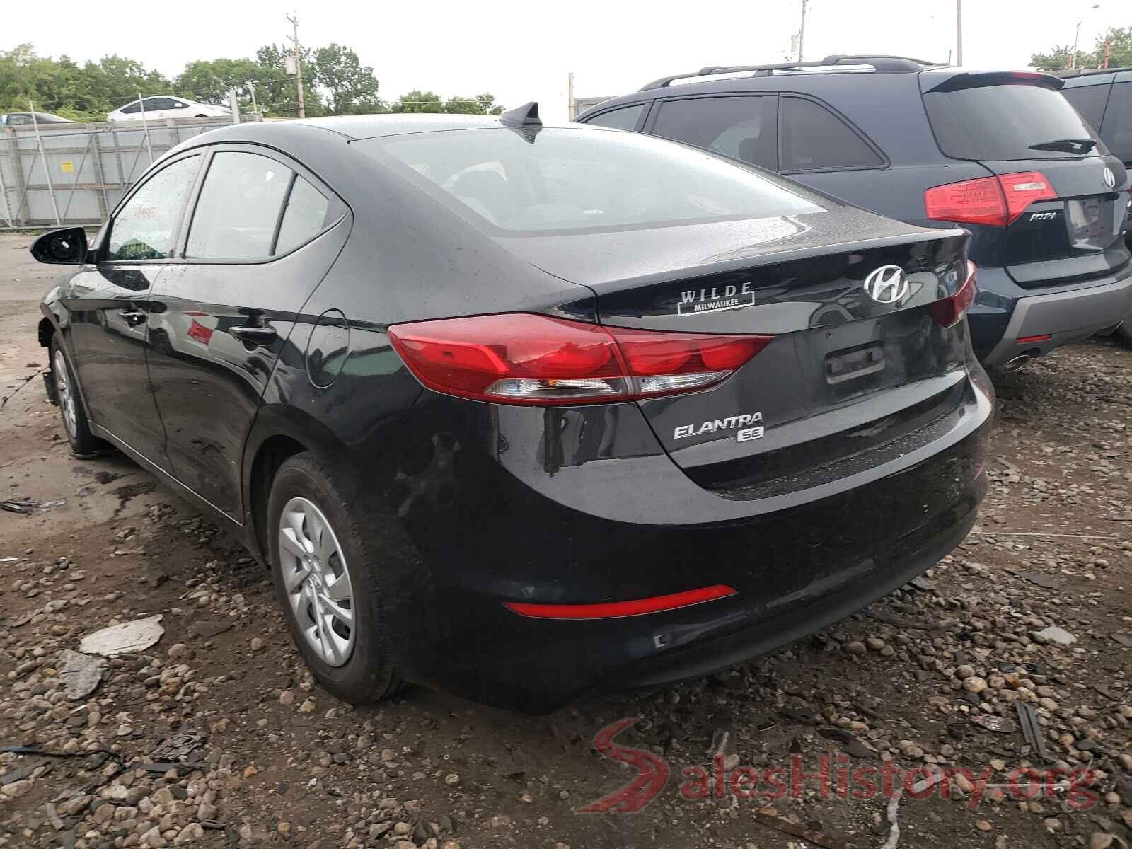 5NPD74LF3HH155189 2017 HYUNDAI ELANTRA