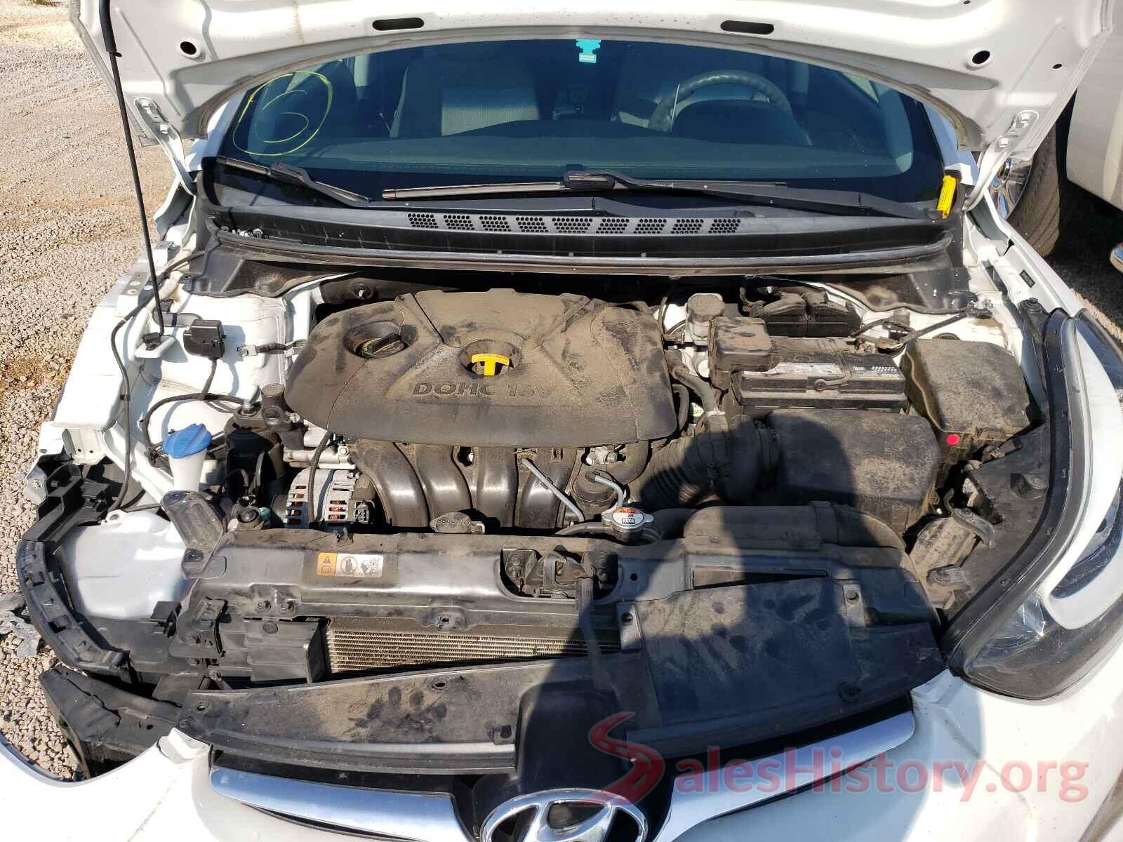 5NPDH4AE3GH758603 2016 HYUNDAI ELANTRA