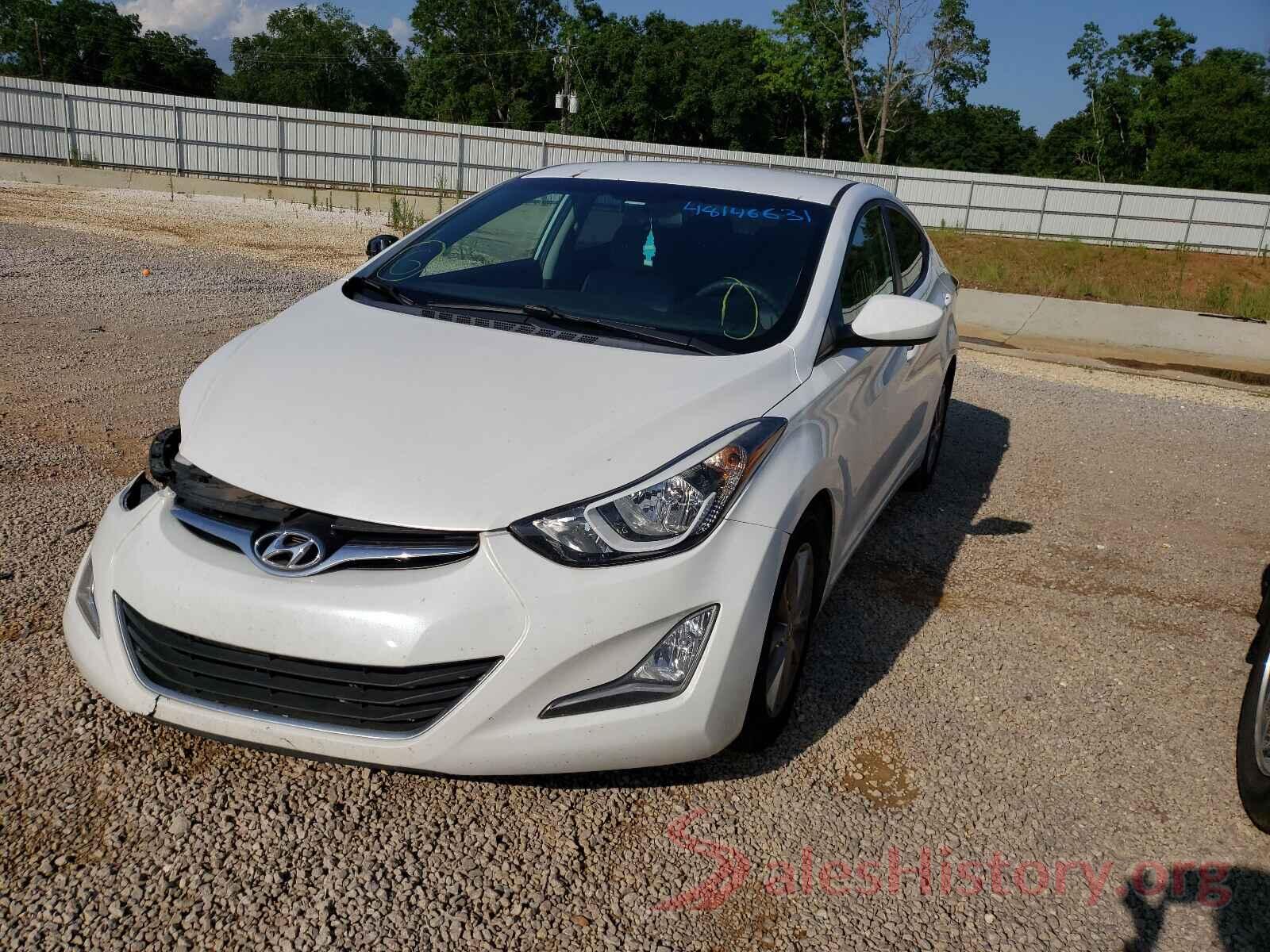 5NPDH4AE3GH758603 2016 HYUNDAI ELANTRA