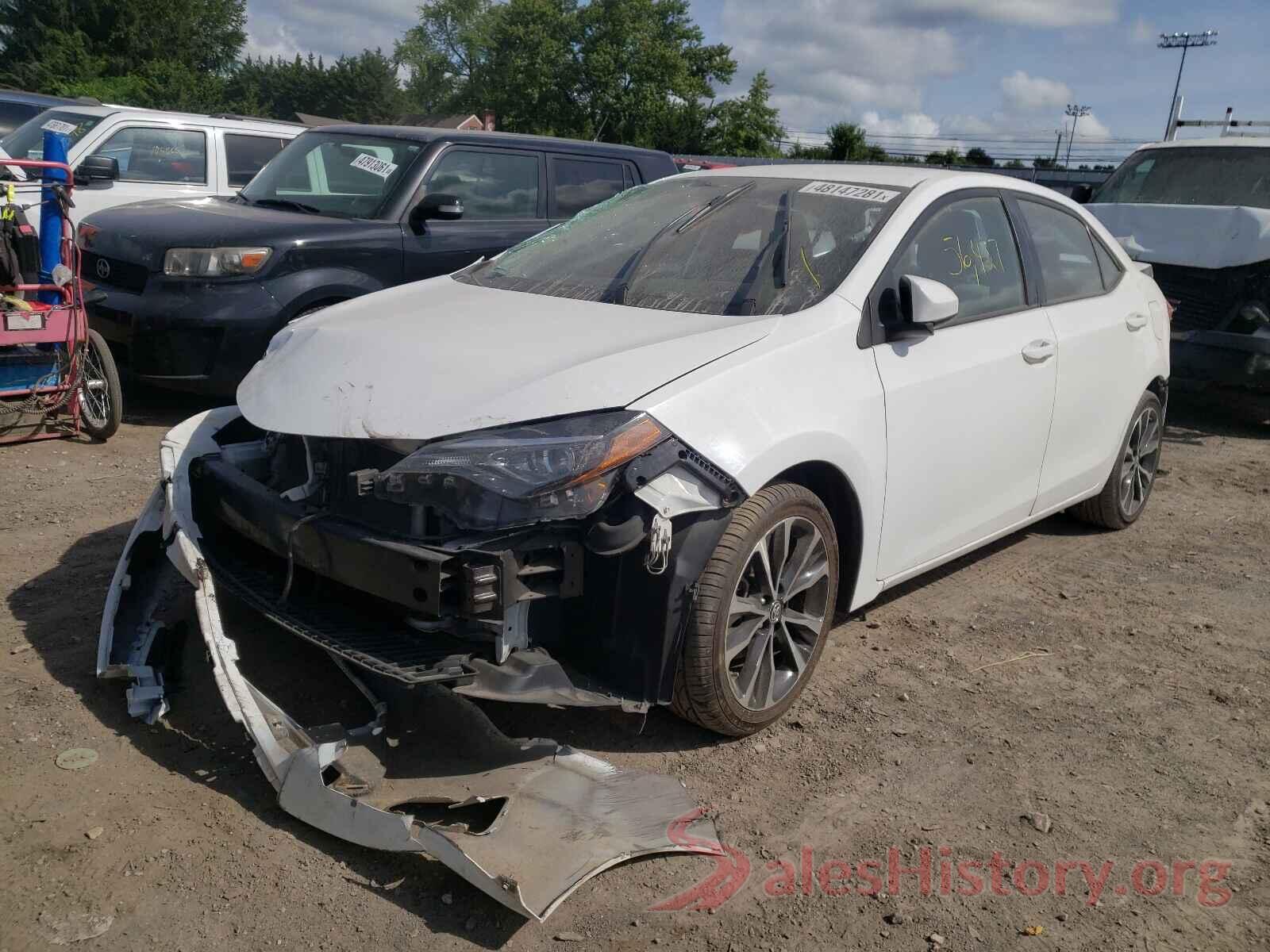 2T1BURHE5JC086737 2018 TOYOTA COROLLA