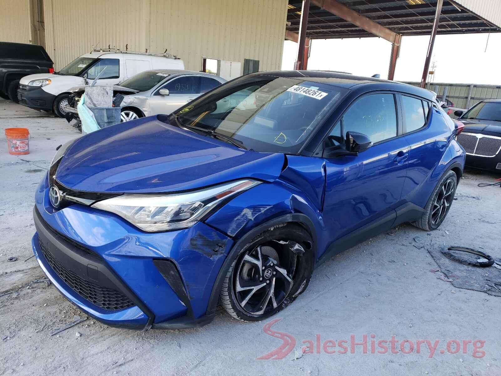 NMTKHMBX3LR101648 2020 TOYOTA C-HR