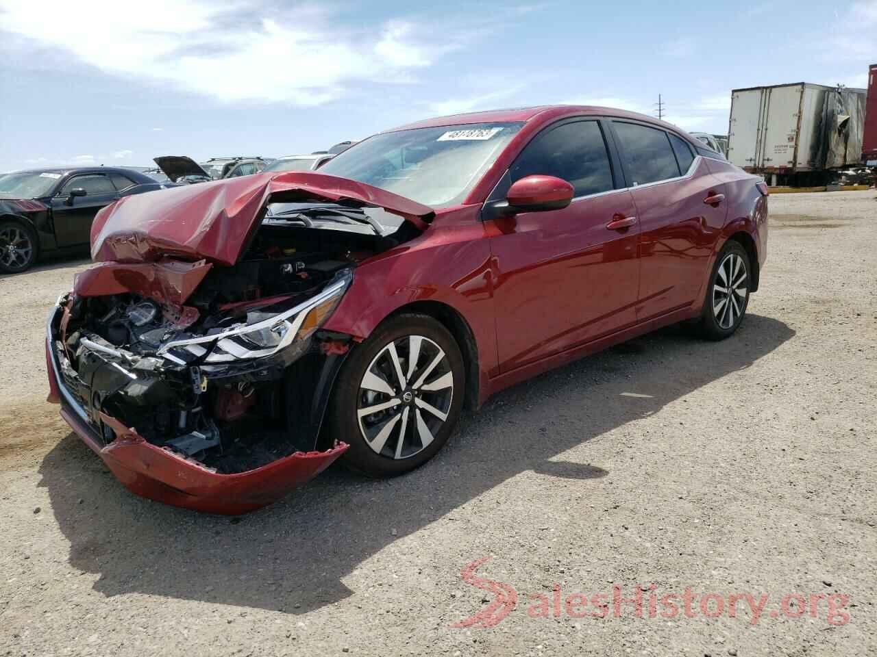 3N1AB8CV1NY312087 2022 NISSAN SENTRA