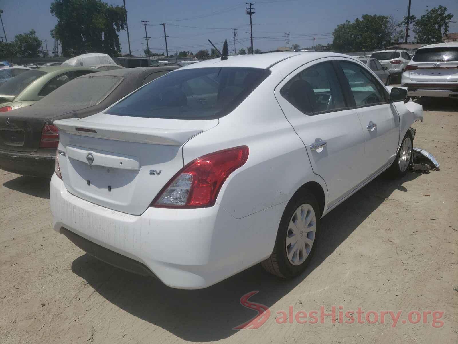 3N1CN7AP5KL861105 2019 NISSAN VERSA