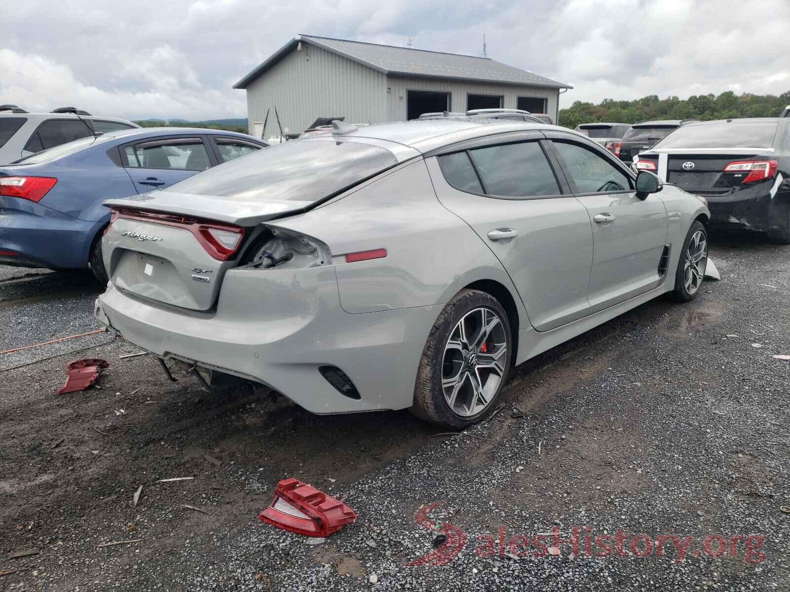 KNAE45LC9K6058361 2019 KIA STINGER