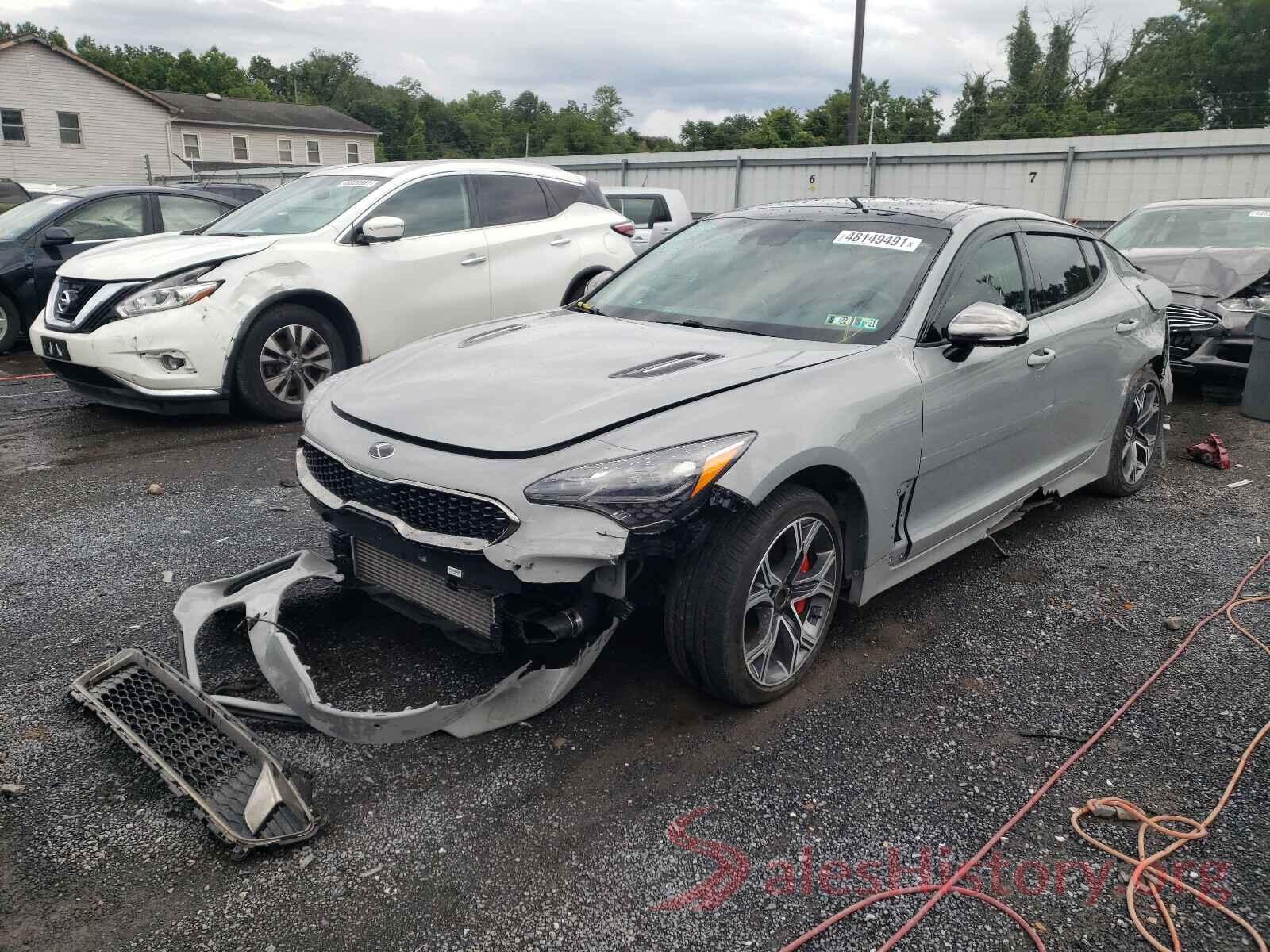 KNAE45LC9K6058361 2019 KIA STINGER