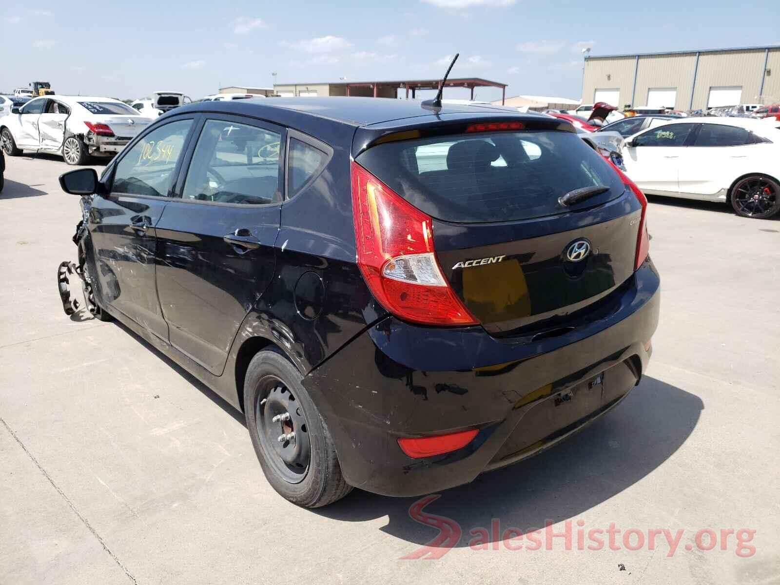 KMHCT5AE9HU318775 2017 HYUNDAI ACCENT