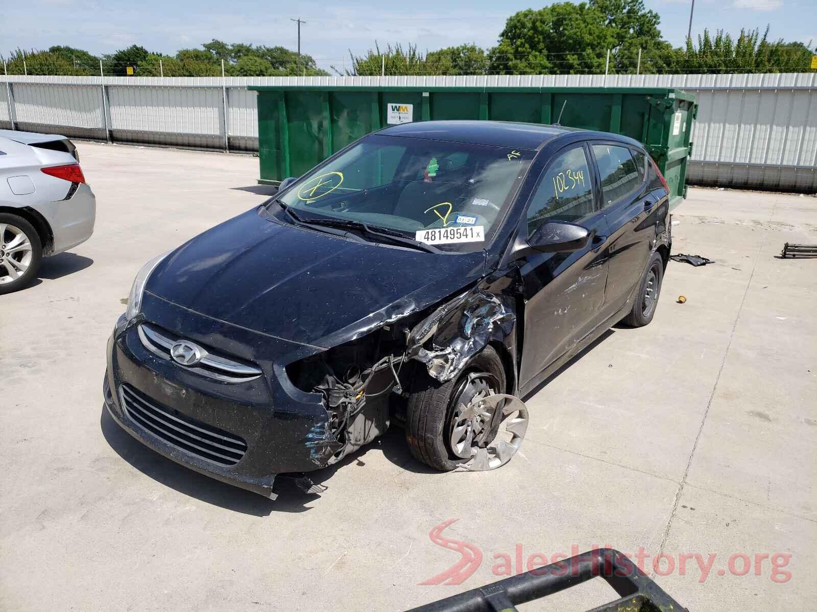 KMHCT5AE9HU318775 2017 HYUNDAI ACCENT