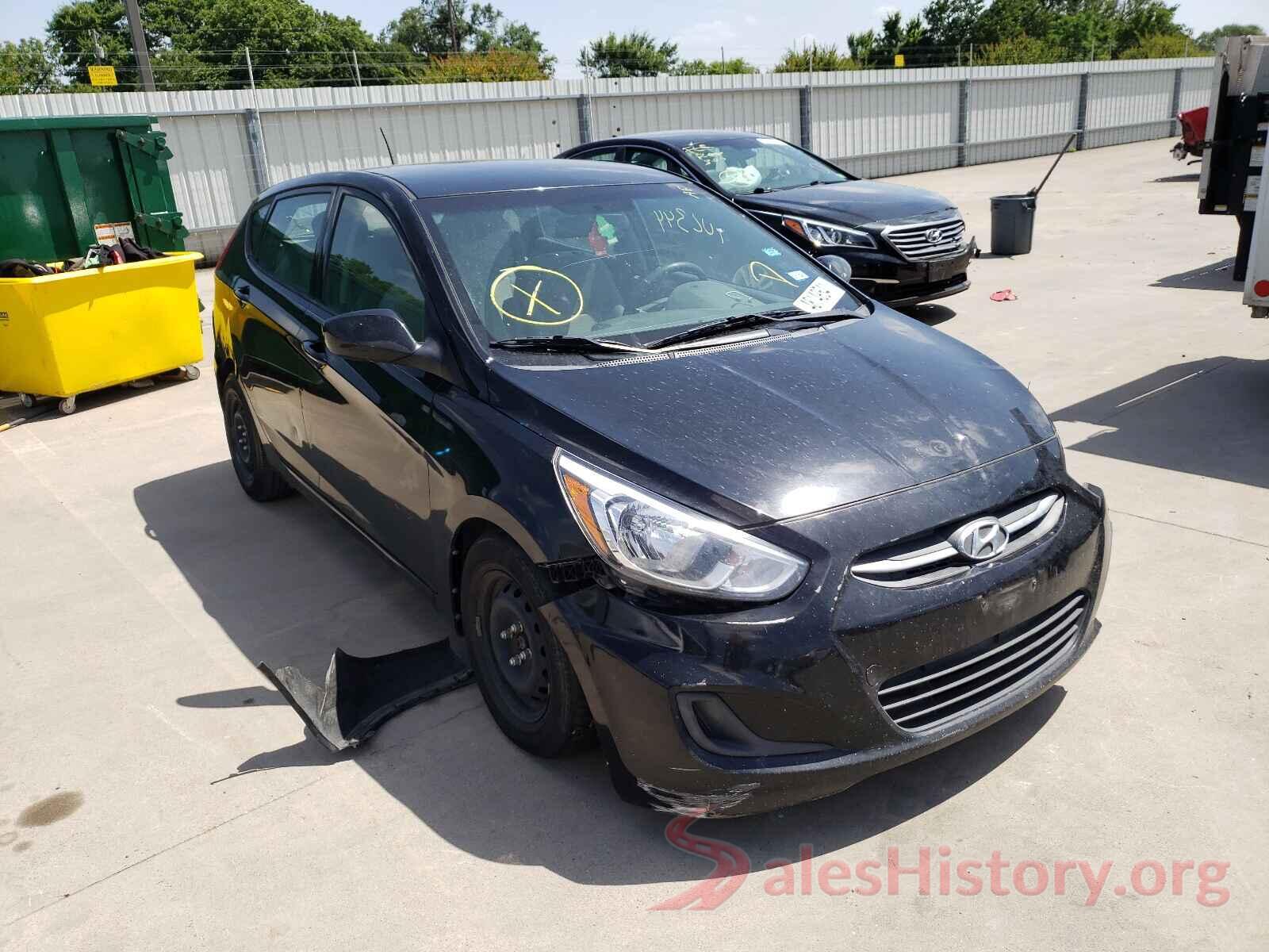 KMHCT5AE9HU318775 2017 HYUNDAI ACCENT