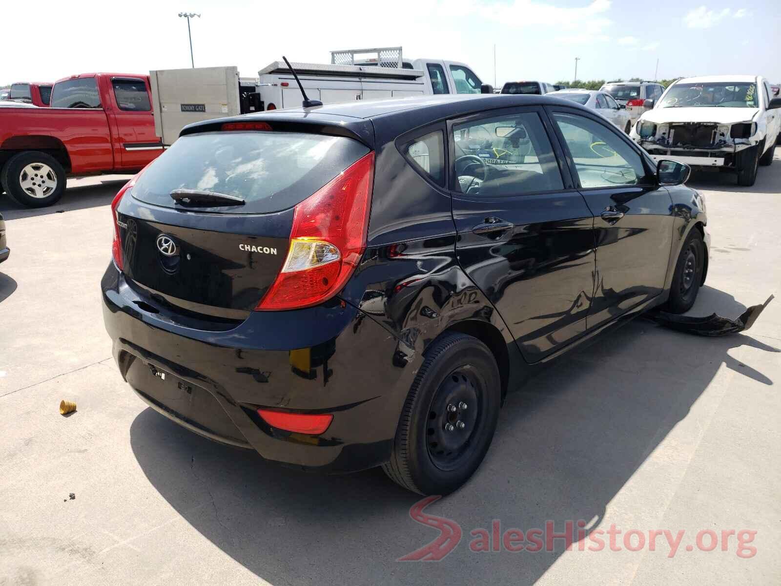 KMHCT5AE9HU318775 2017 HYUNDAI ACCENT