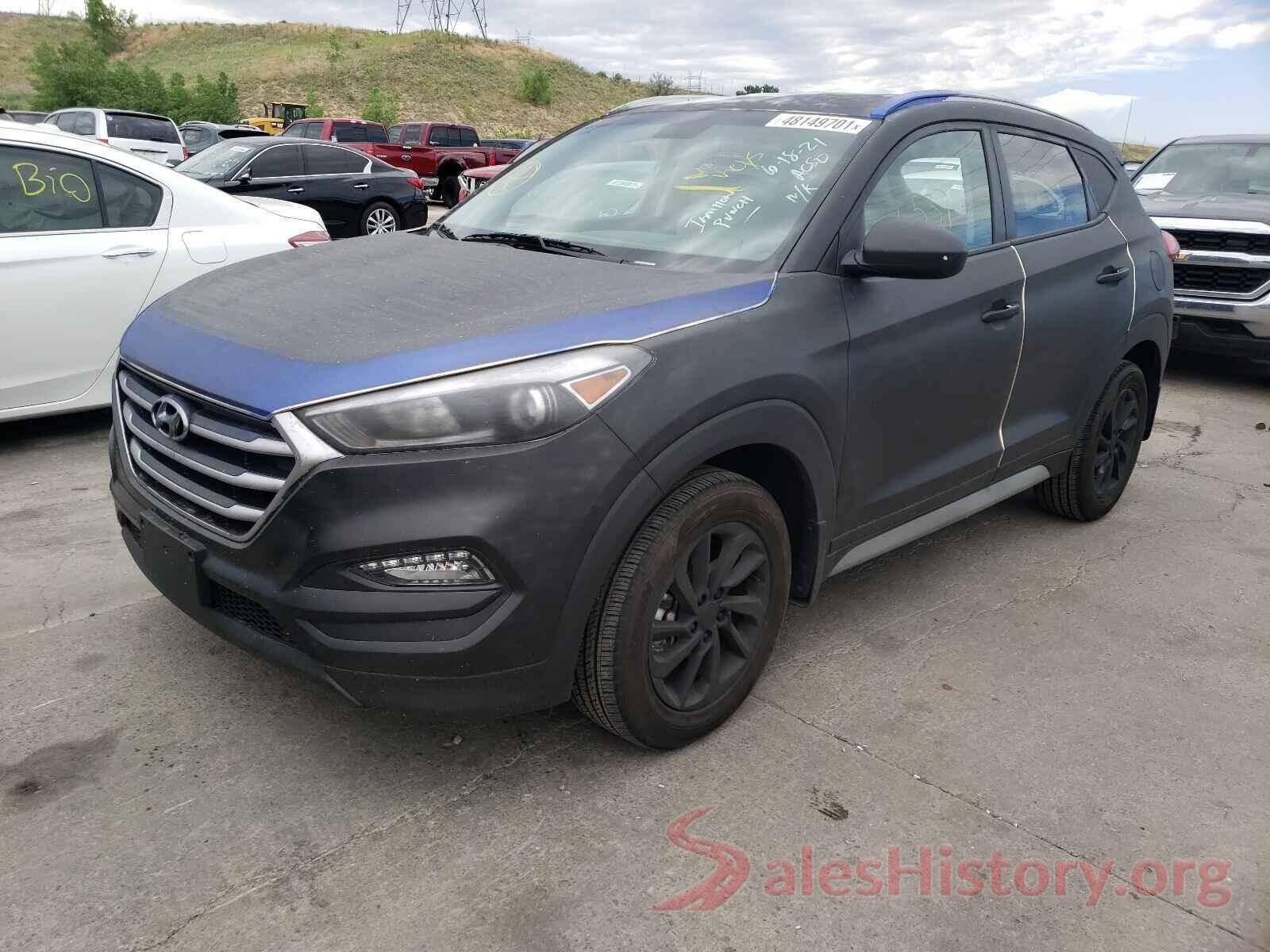 KM8J3CA42JU741464 2018 HYUNDAI TUCSON