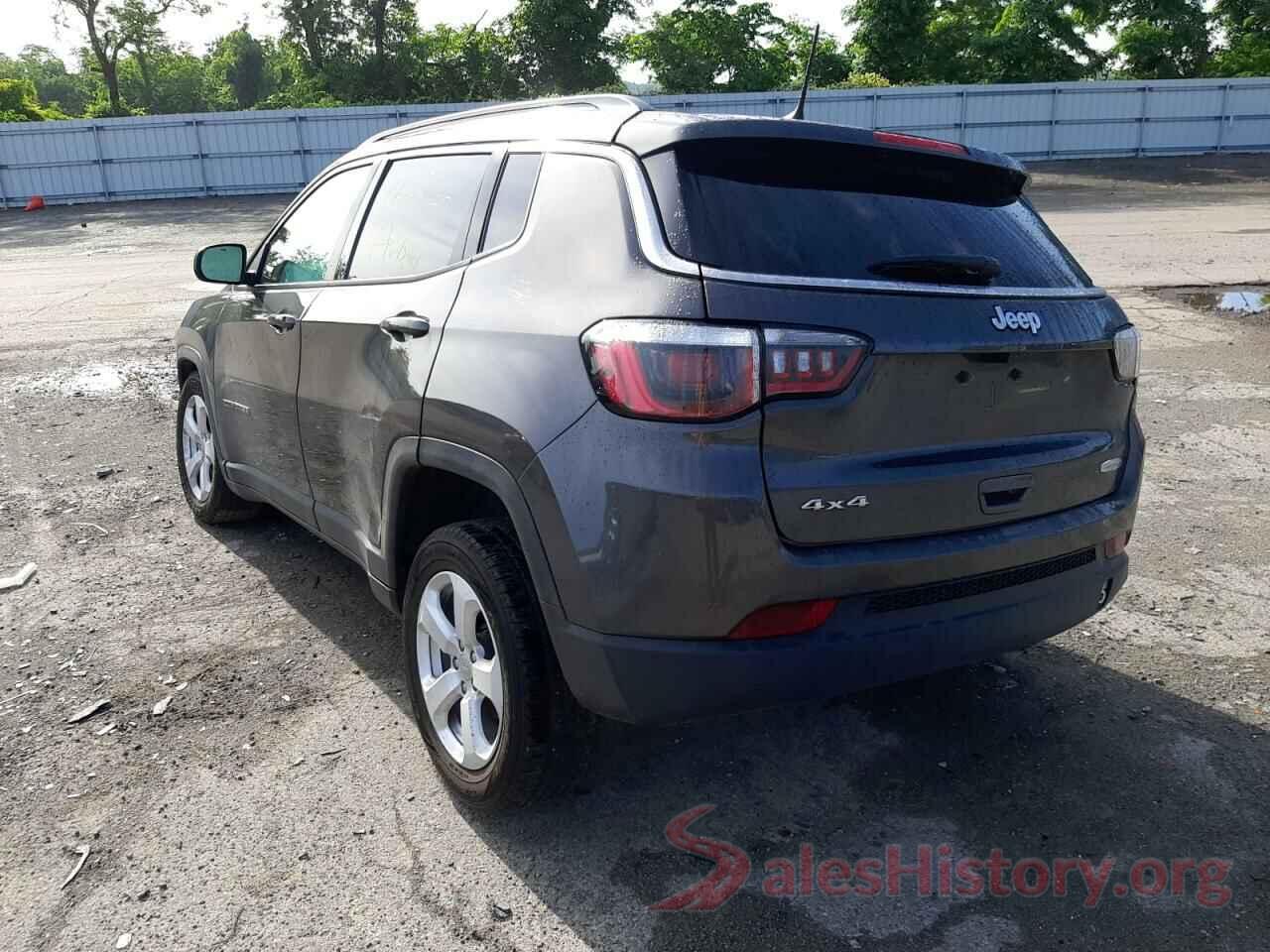 3C4NJDBB0KT595821 2019 JEEP COMPASS