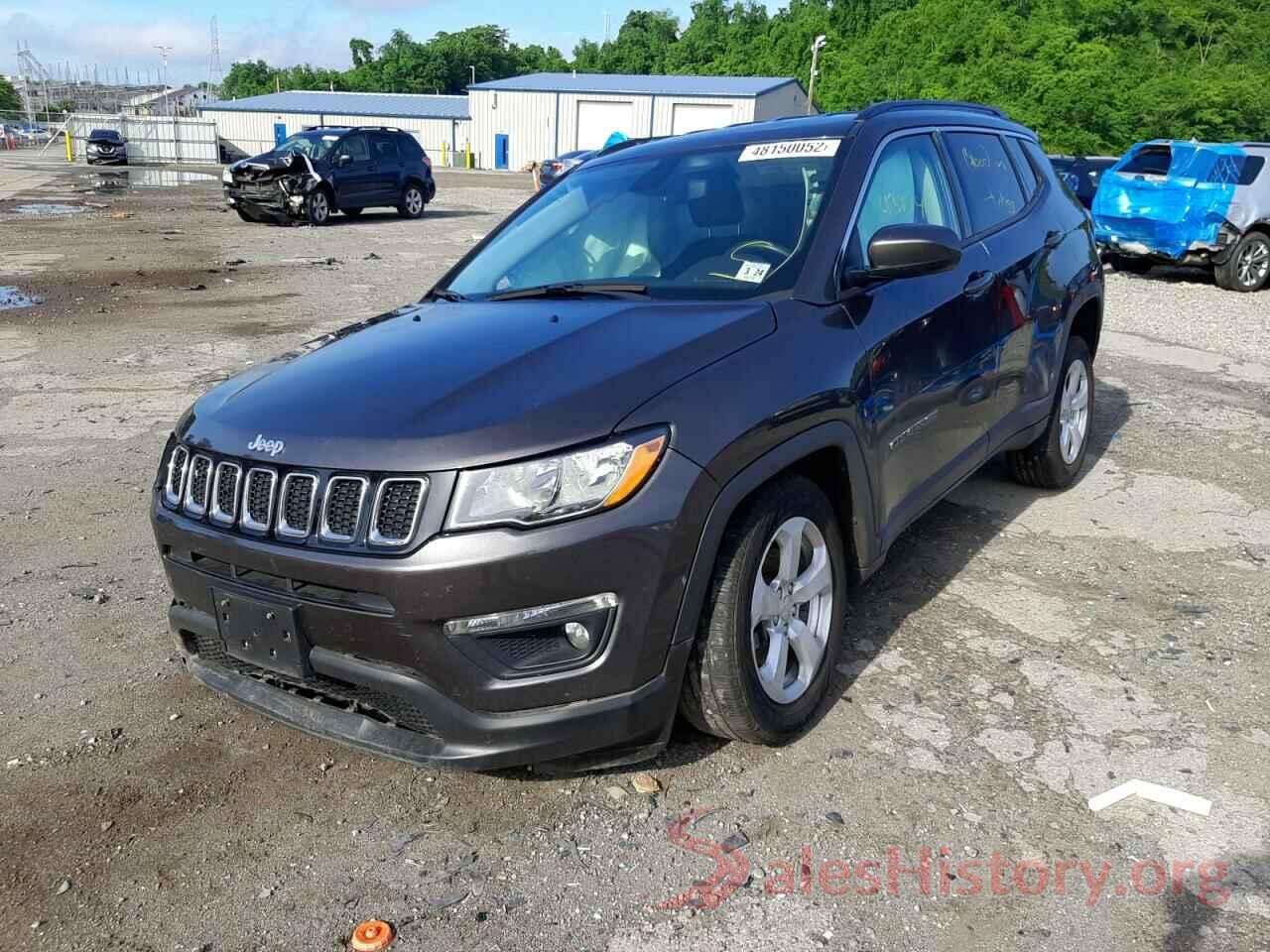 3C4NJDBB0KT595821 2019 JEEP COMPASS