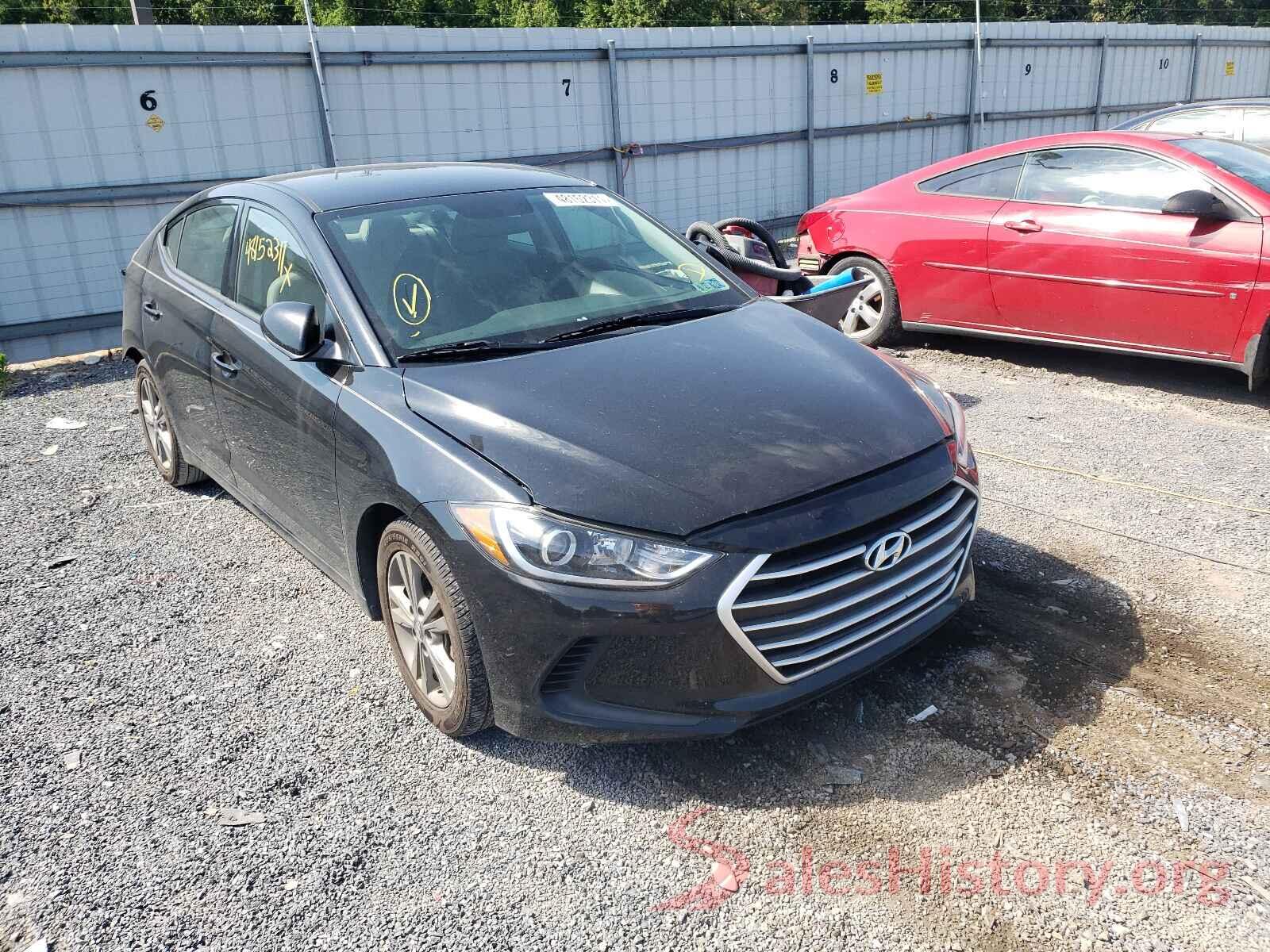 5NPD84LF4HH121016 2017 HYUNDAI ELANTRA