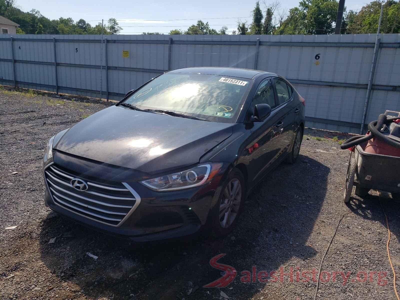 5NPD84LF4HH121016 2017 HYUNDAI ELANTRA