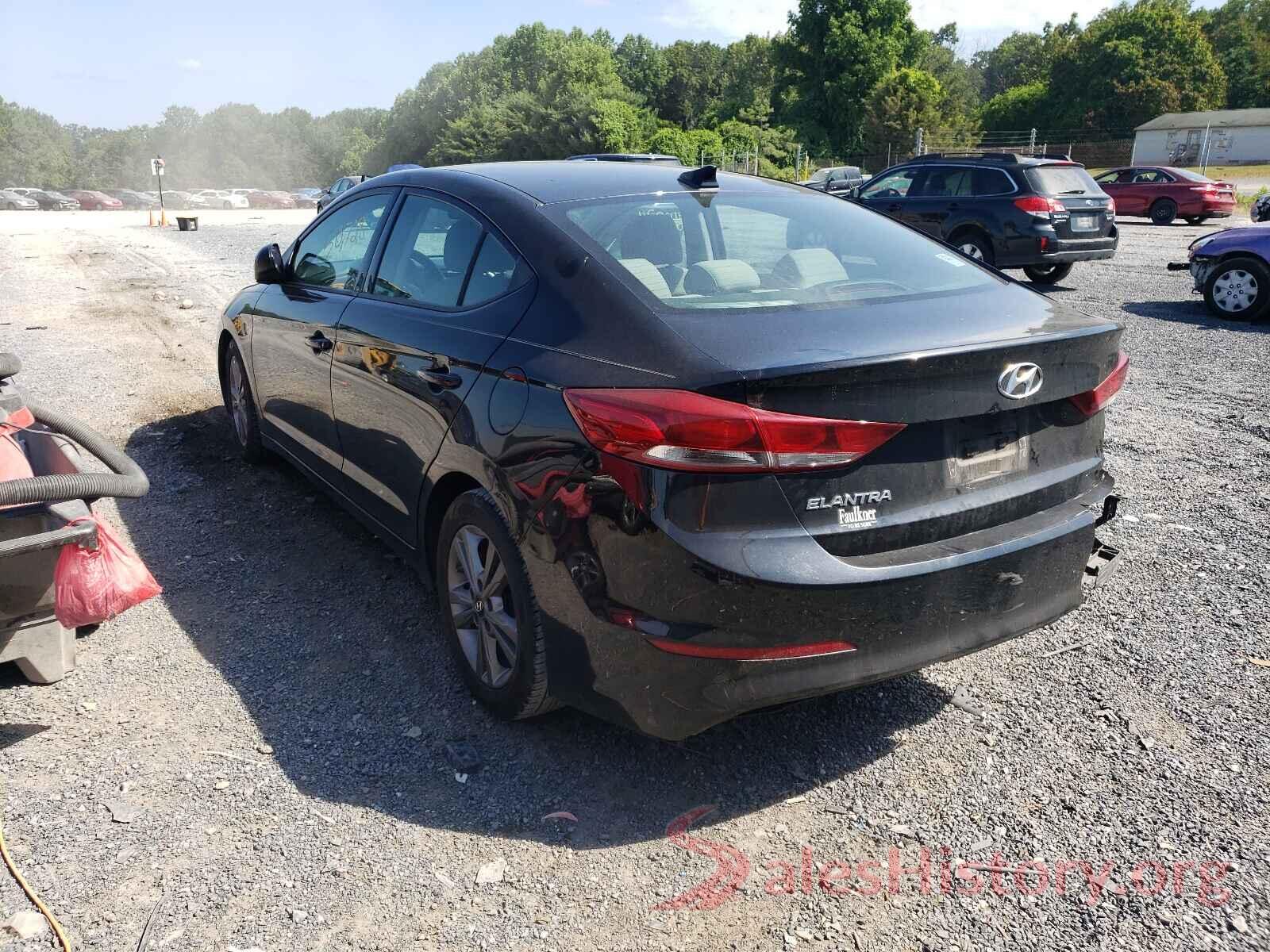 5NPD84LF4HH121016 2017 HYUNDAI ELANTRA