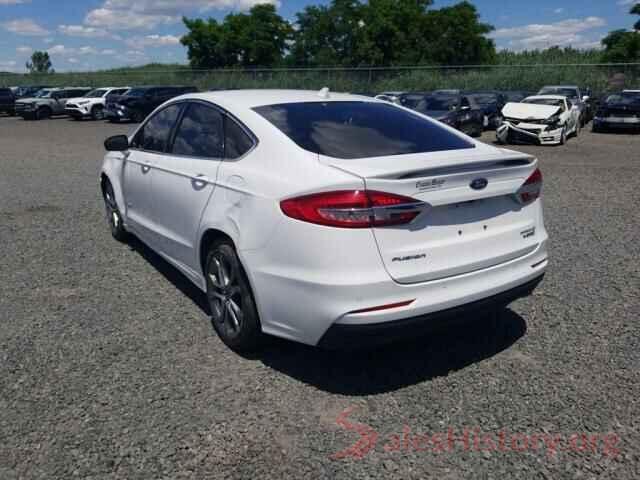 3FA6P0RU4KR106052 2019 FORD FUSION