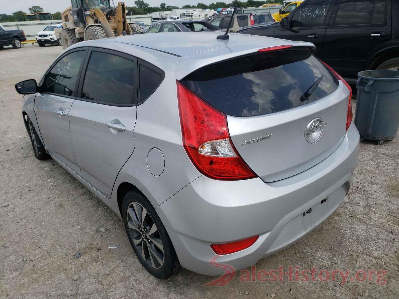 KMHCU5AE3HU333480 2017 HYUNDAI ACCENT