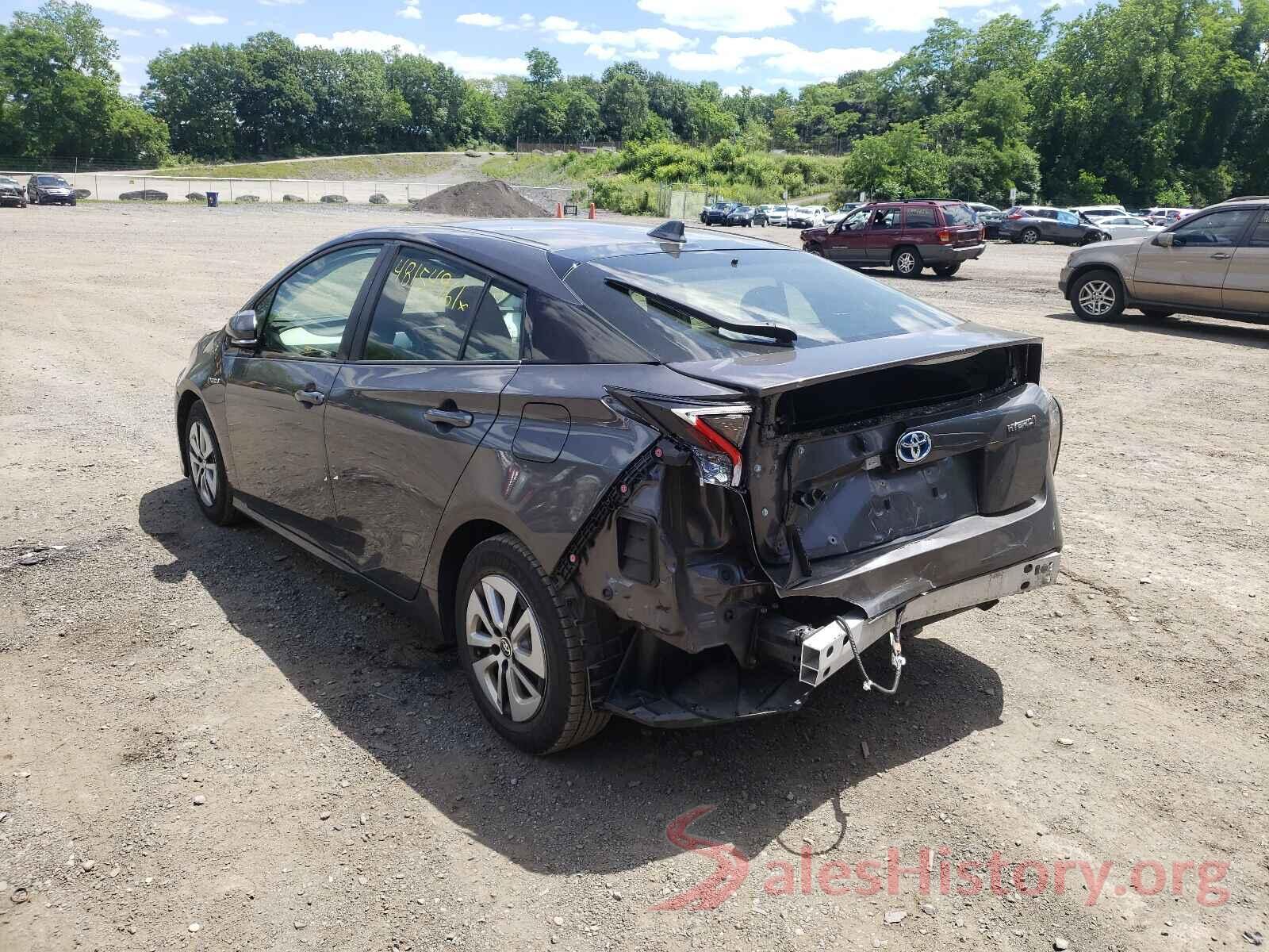 JTDKARFU6G3522581 2016 TOYOTA PRIUS