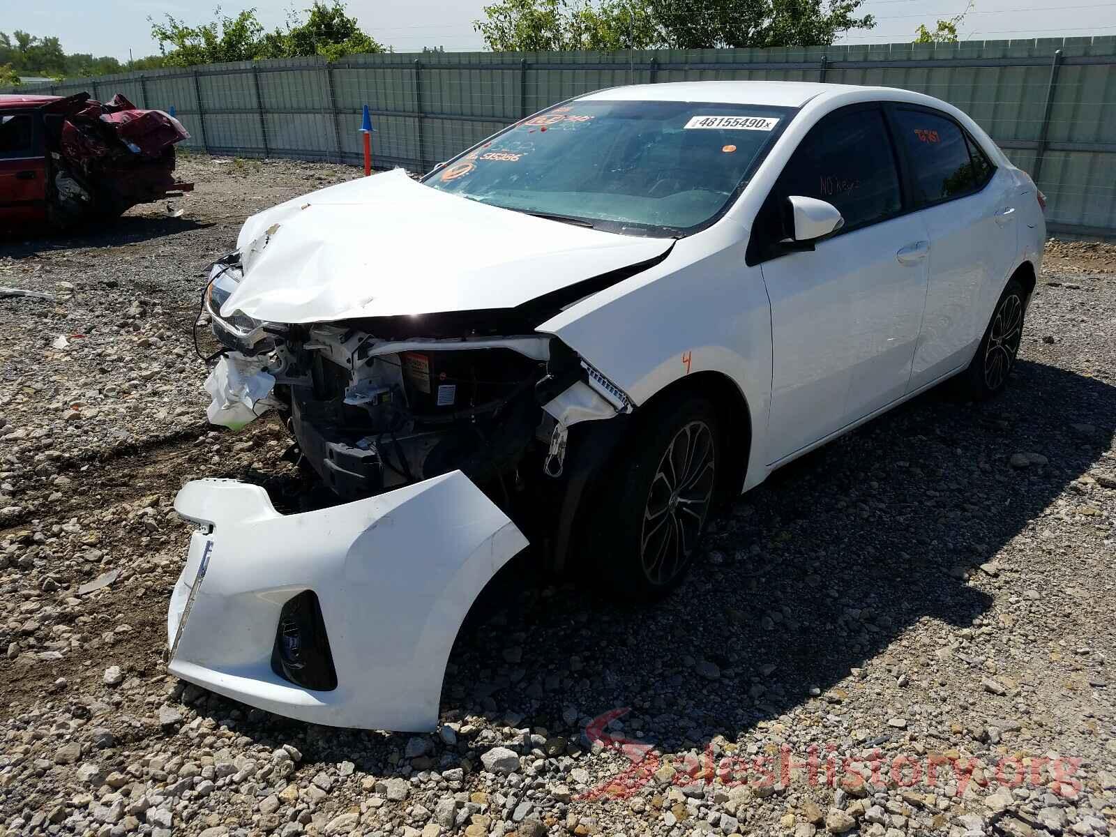 5YFBURHE7GP515286 2016 TOYOTA COROLLA