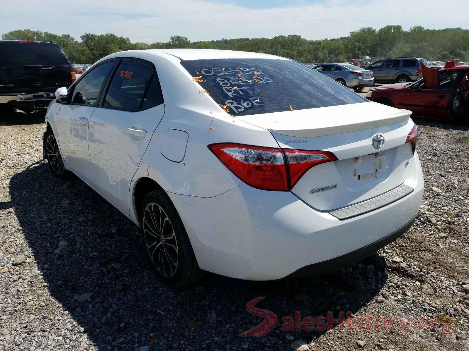 5YFBURHE7GP515286 2016 TOYOTA COROLLA