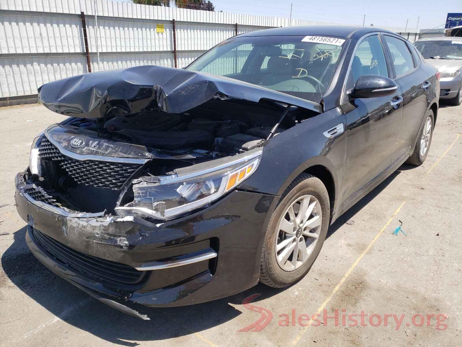 5XXGT4L33GG054386 2016 KIA OPTIMA