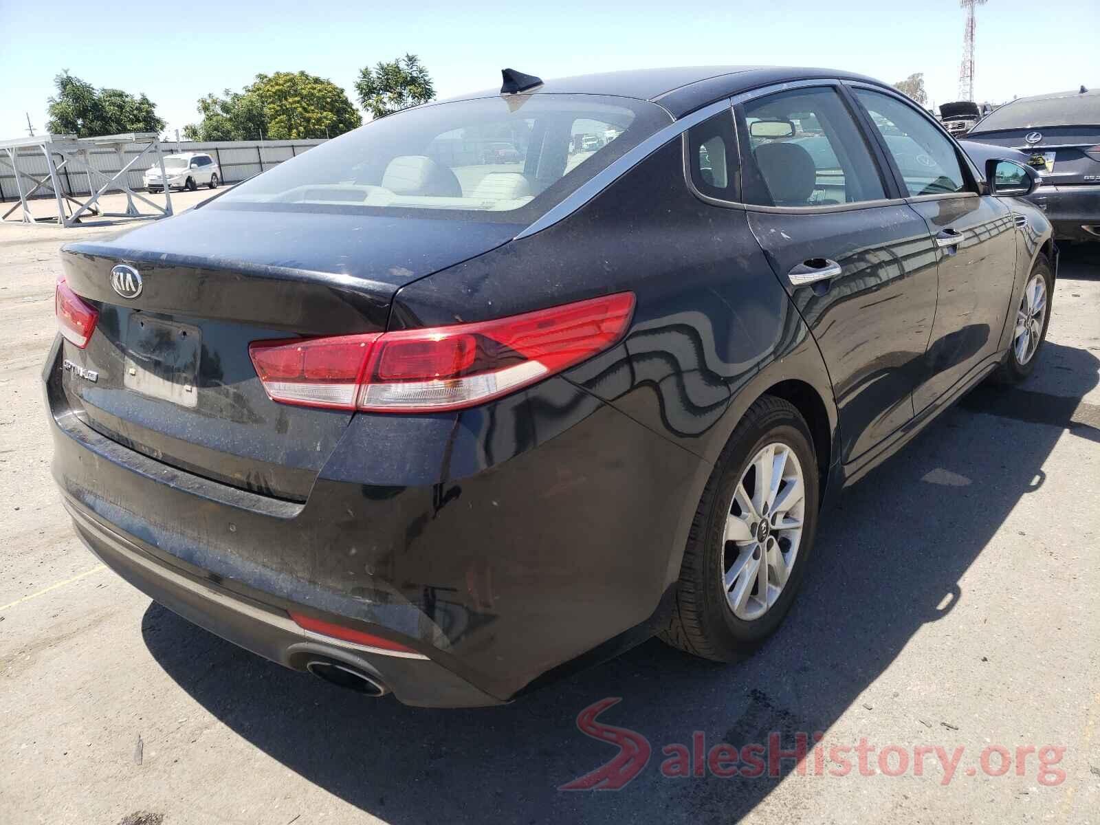 5XXGT4L33GG054386 2016 KIA OPTIMA