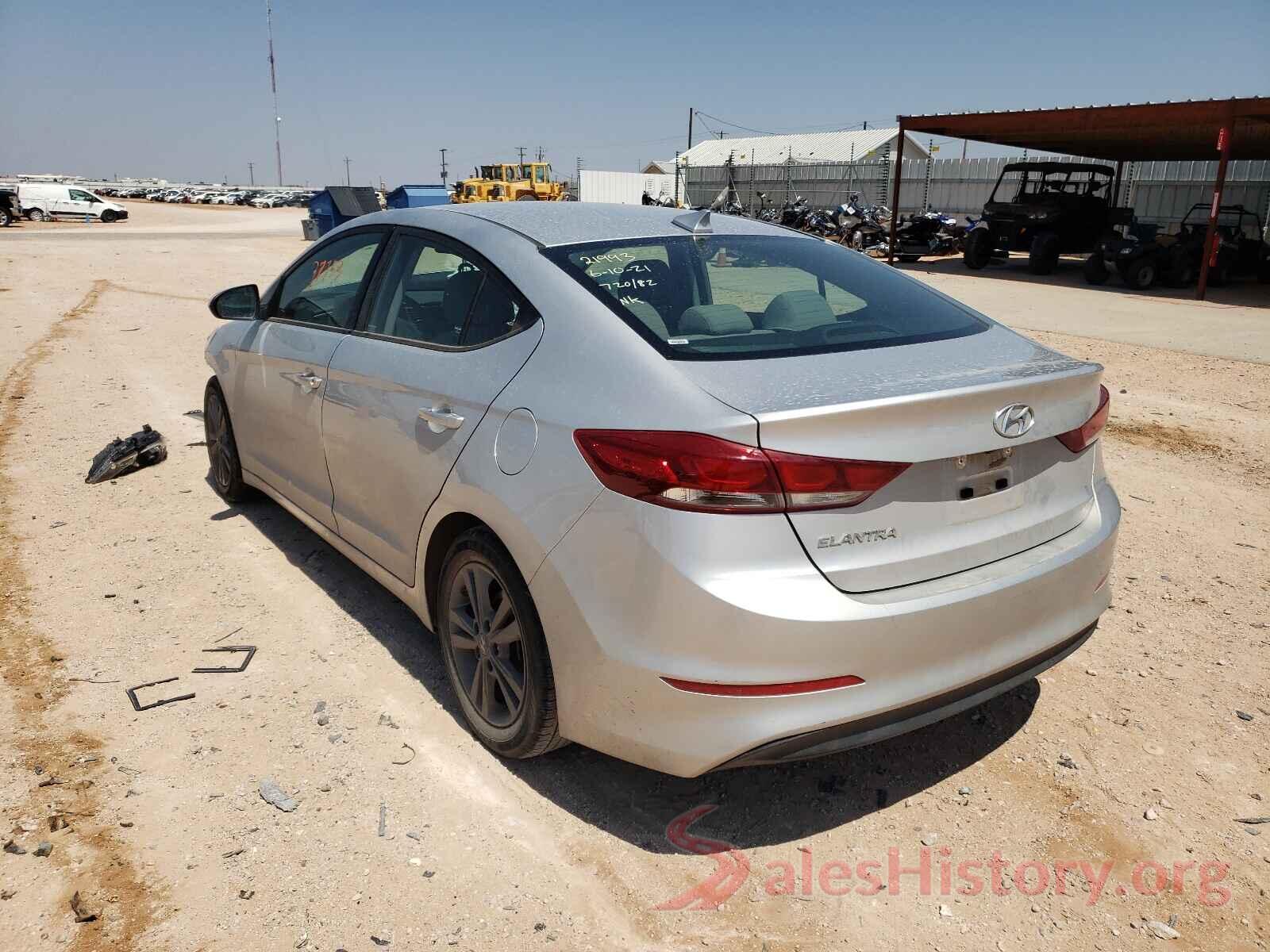 5NPD84LFXJH390952 2018 HYUNDAI ELANTRA