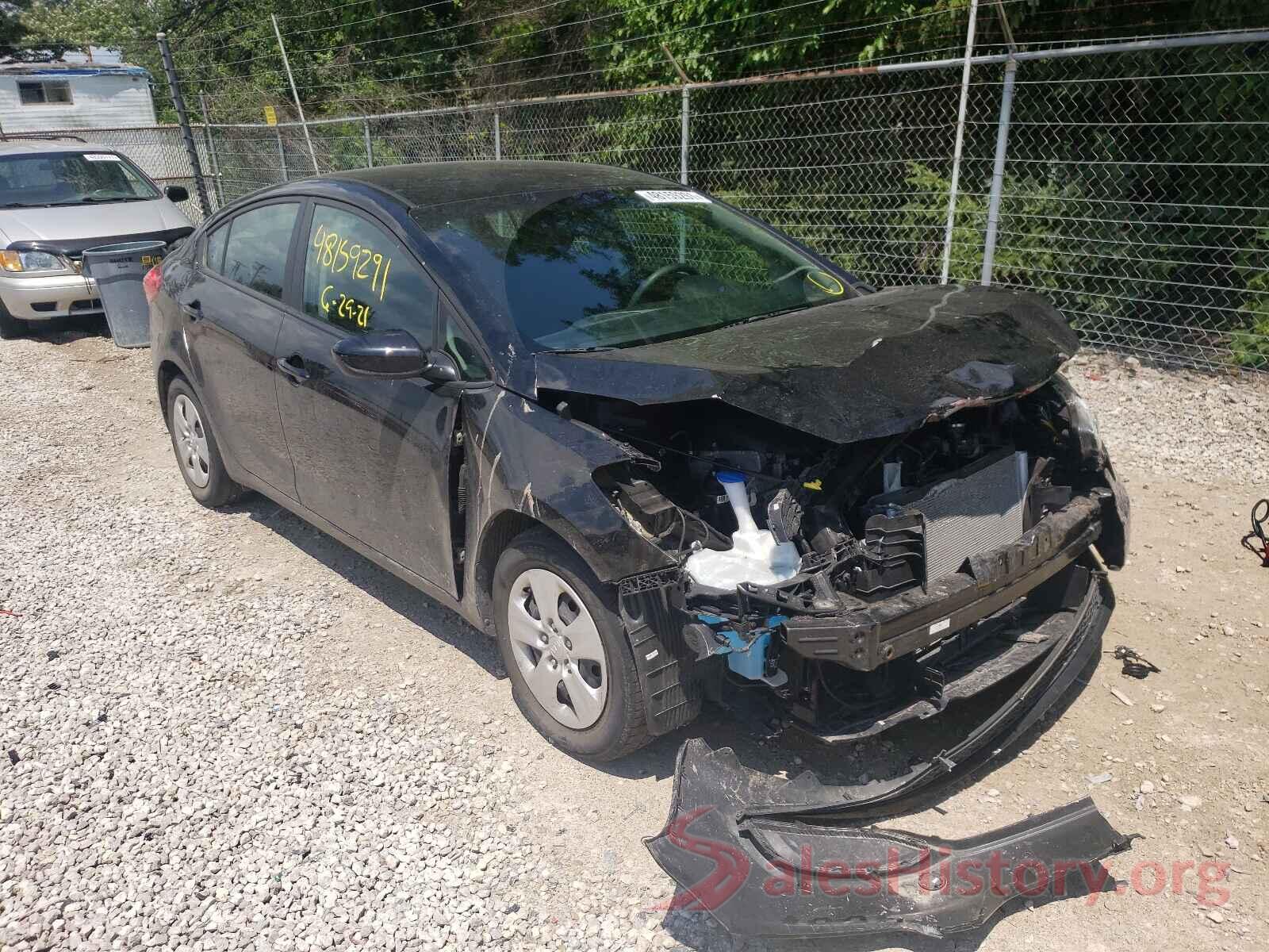 KNAFK4A69G5615901 2016 KIA FORTE