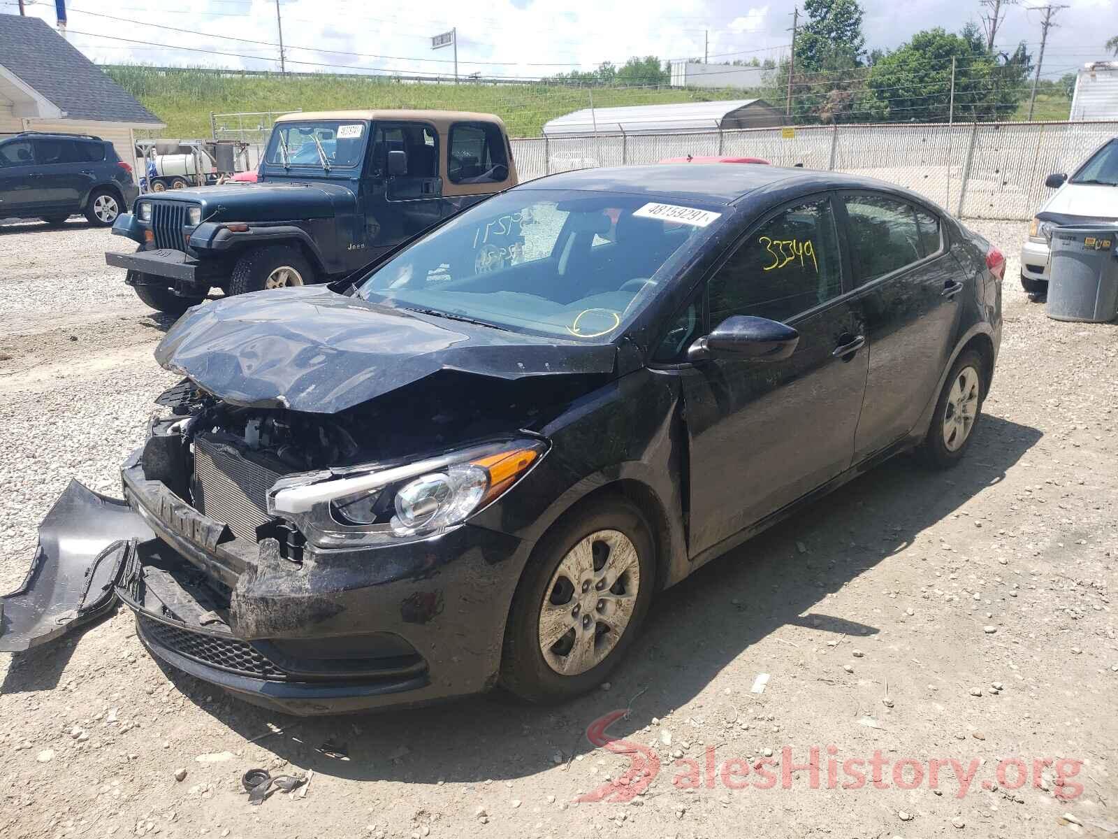 KNAFK4A69G5615901 2016 KIA FORTE