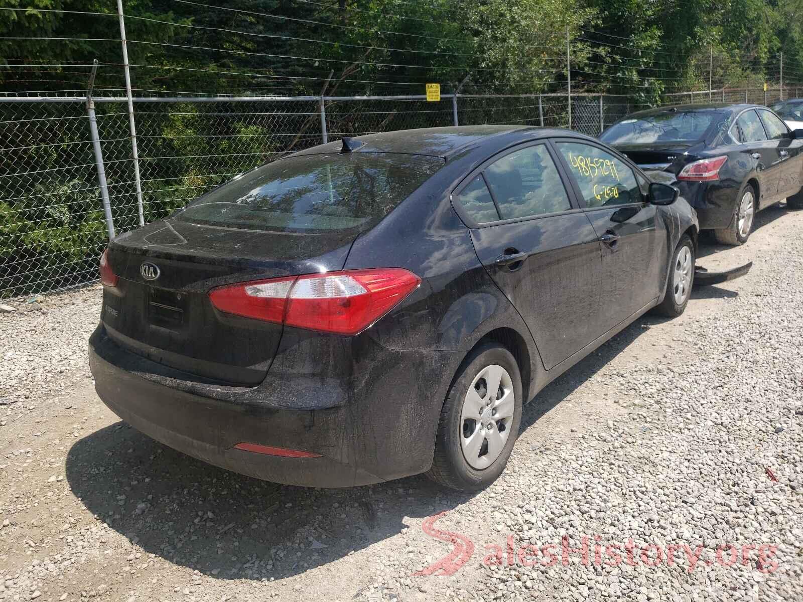 KNAFK4A69G5615901 2016 KIA FORTE