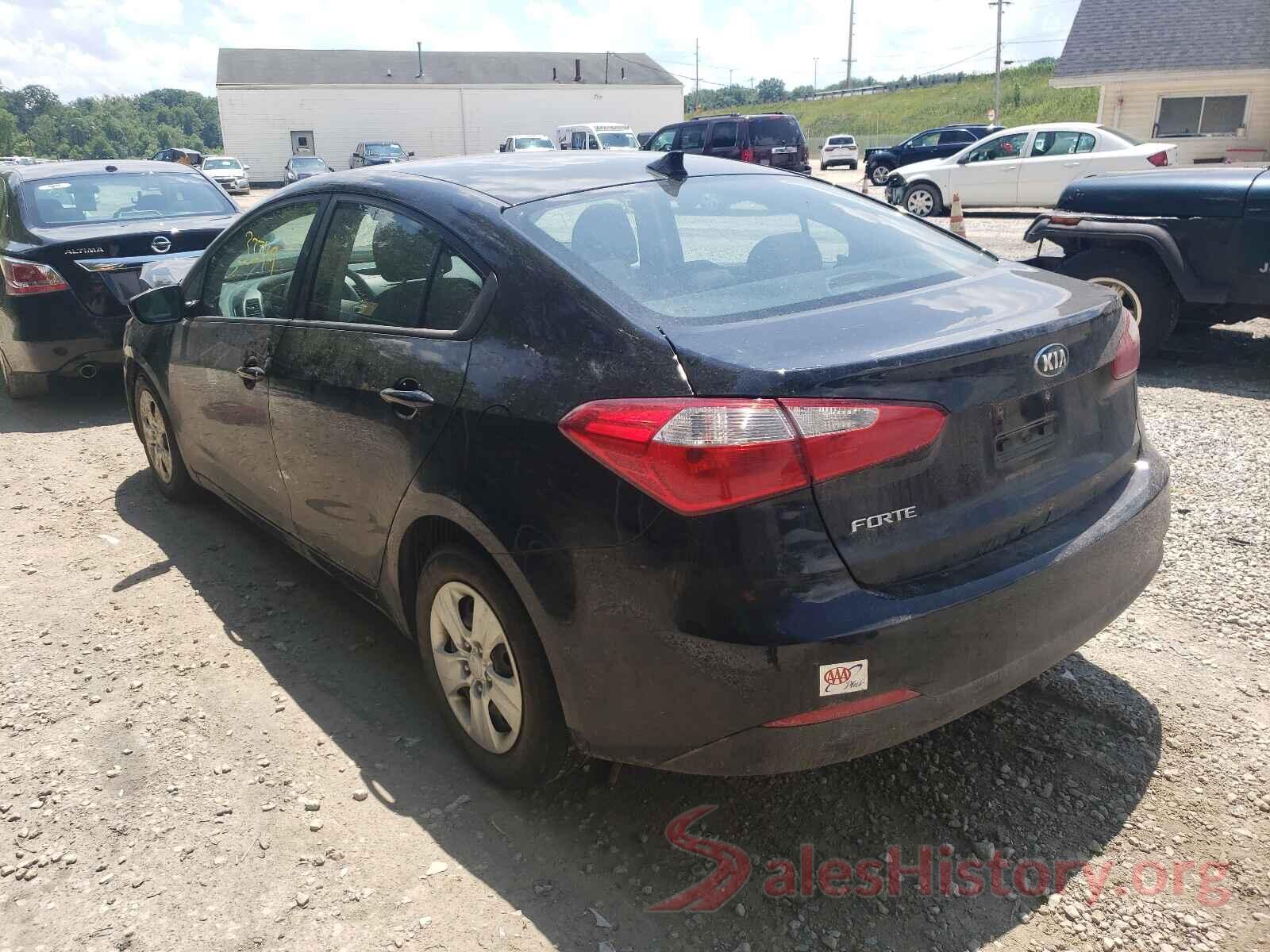 KNAFK4A69G5615901 2016 KIA FORTE