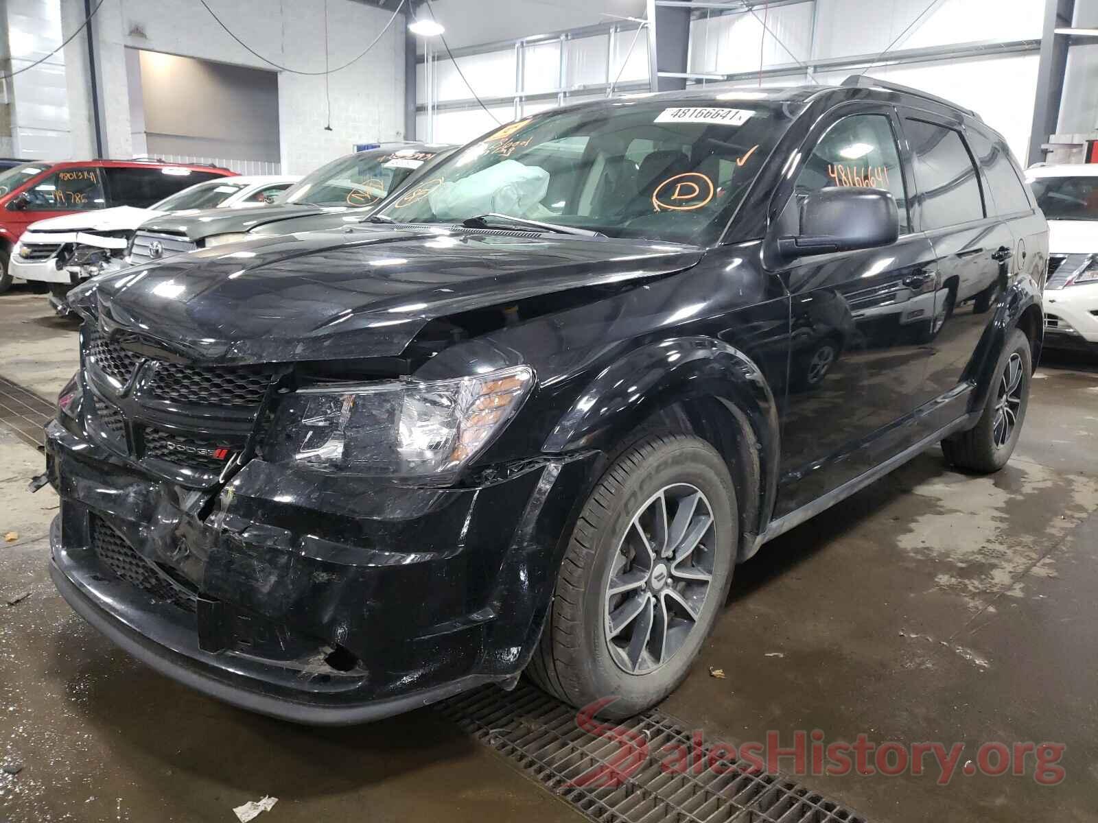 3C4PDCAB1JT347829 2018 DODGE JOURNEY