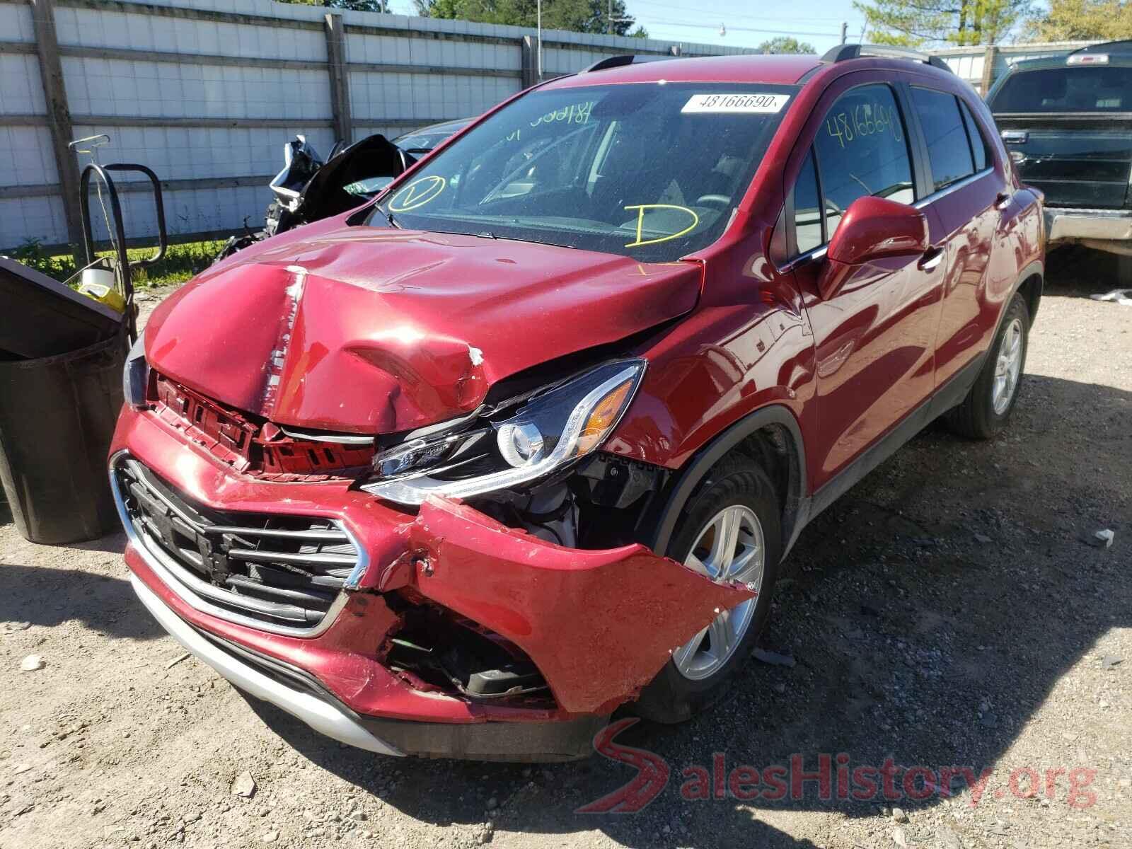 3GNCJLSB1KL333363 2019 CHEVROLET TRAX