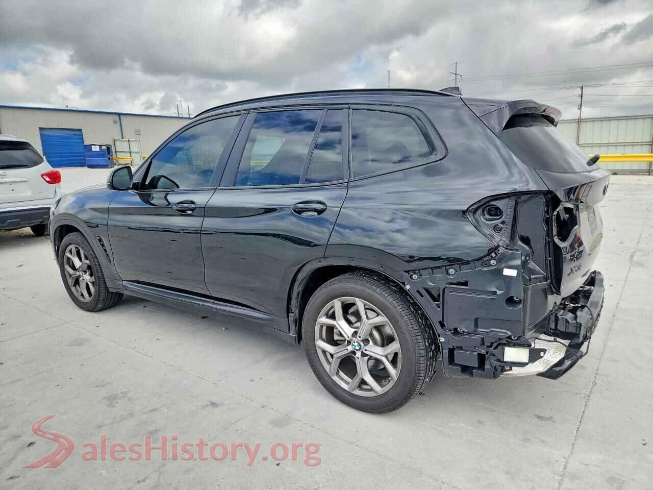 2023 BMW X3 VIN 5UX43DP00P9T14242, front view