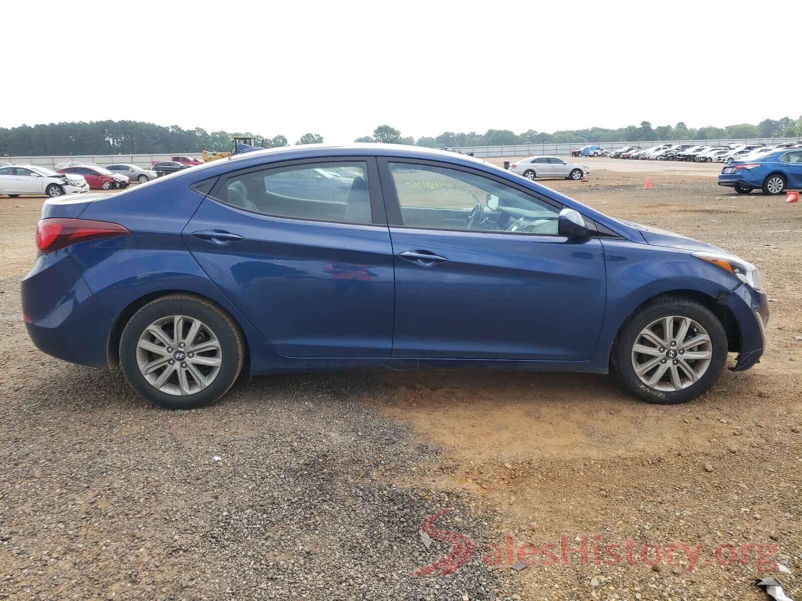 5NPDH4AE4GH758545 2016 HYUNDAI ELANTRA