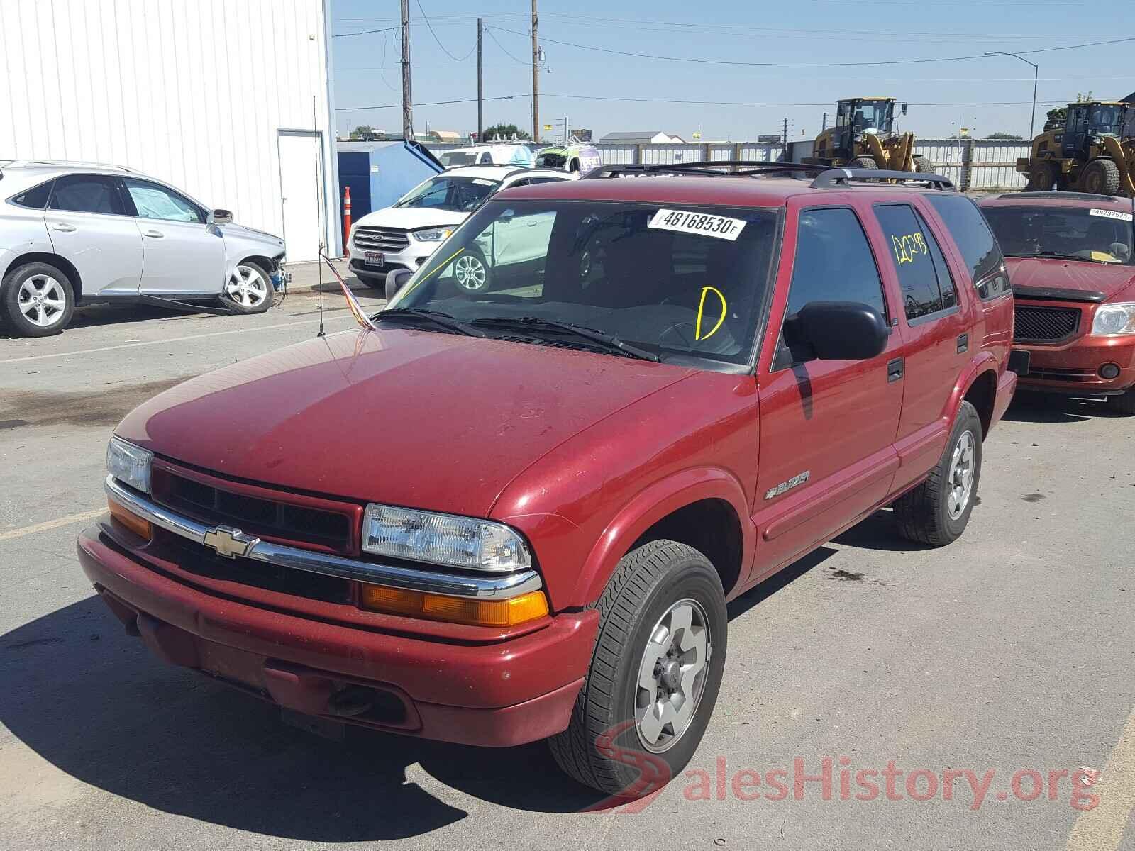 1GNDT13WX2K156270 2002 CHEVROLET BLAZER