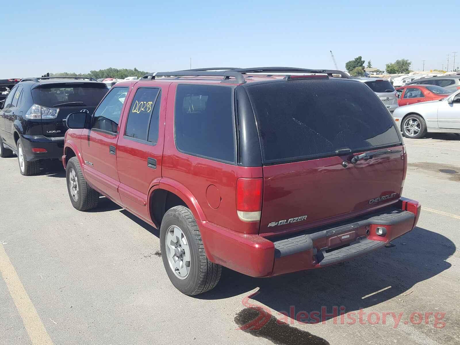 1GNDT13WX2K156270 2002 CHEVROLET BLAZER