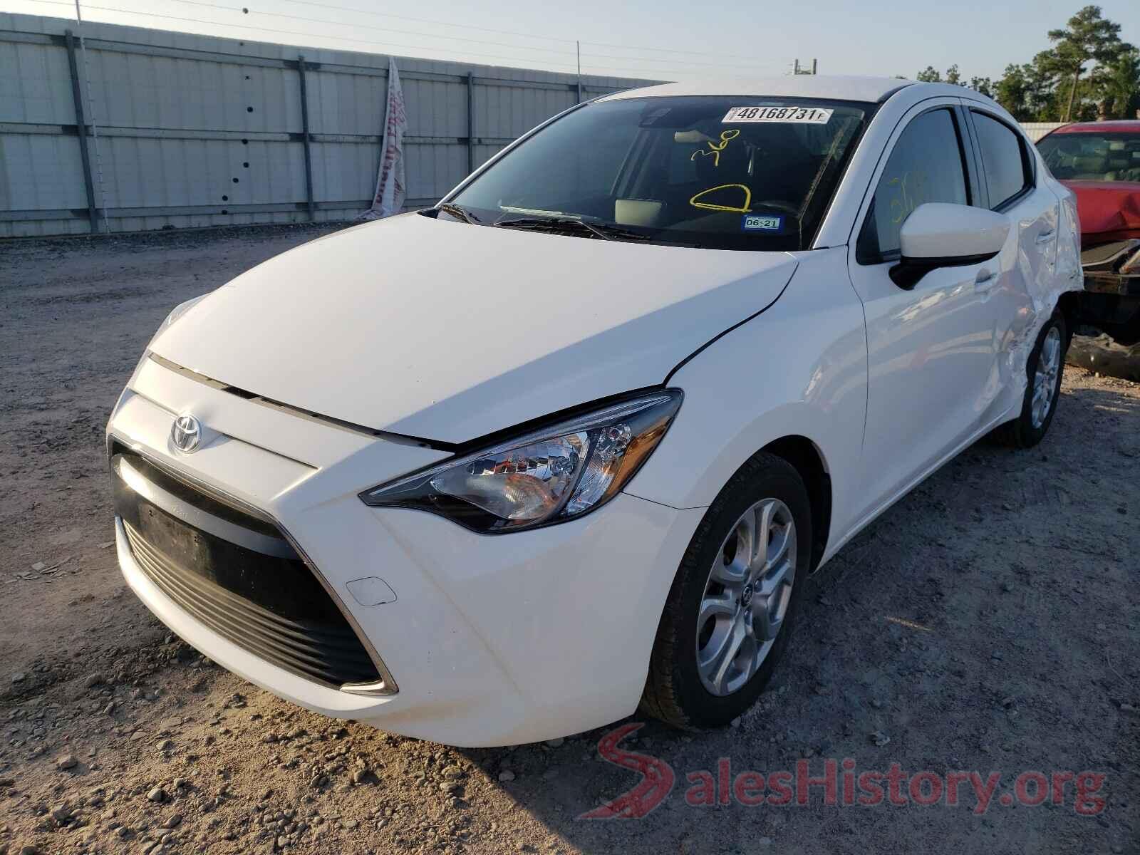 3MYDLBYV7JY316816 2018 TOYOTA YARIS