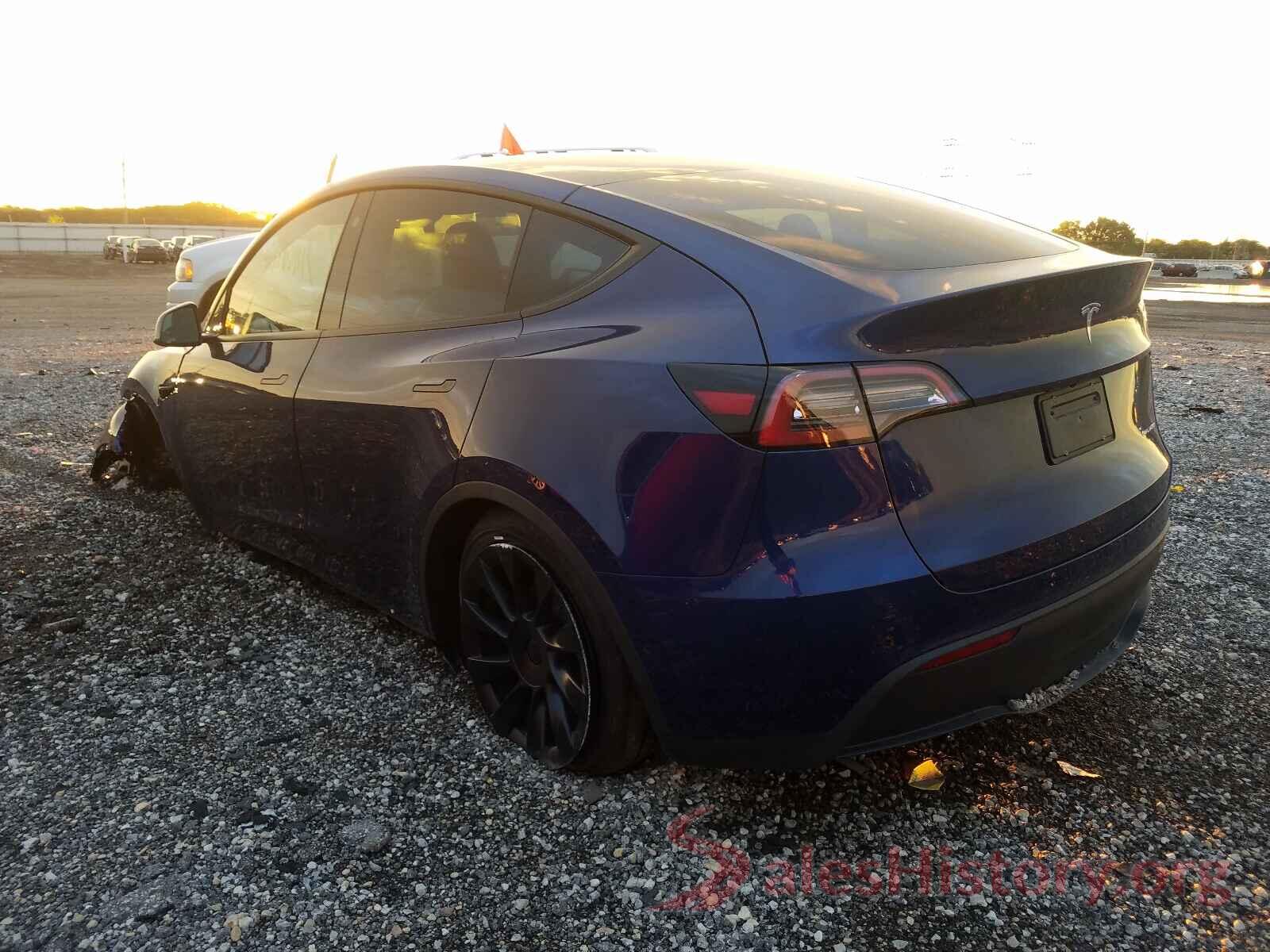 5YJYGAEEXMF143215 2021 TESLA MODEL Y