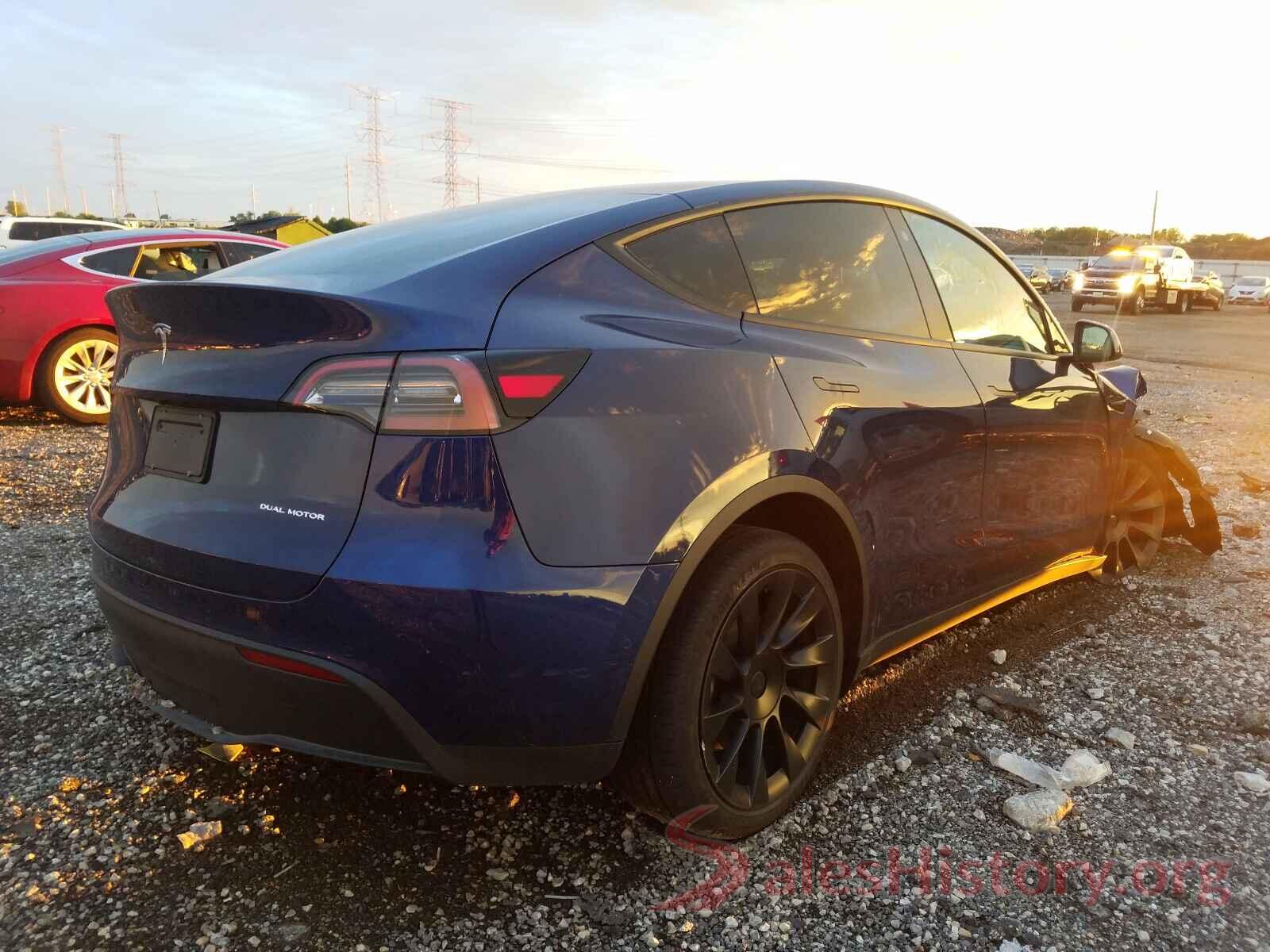 5YJYGAEEXMF143215 2021 TESLA MODEL Y