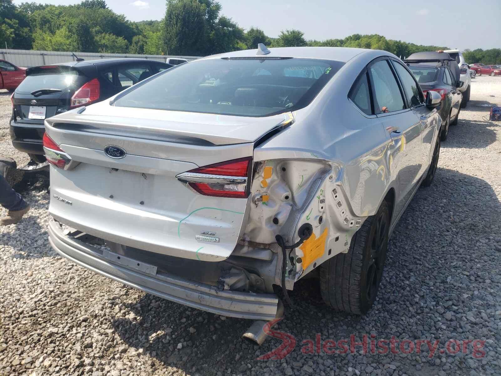 3FA6P0HD2KR161410 2019 FORD FUSION