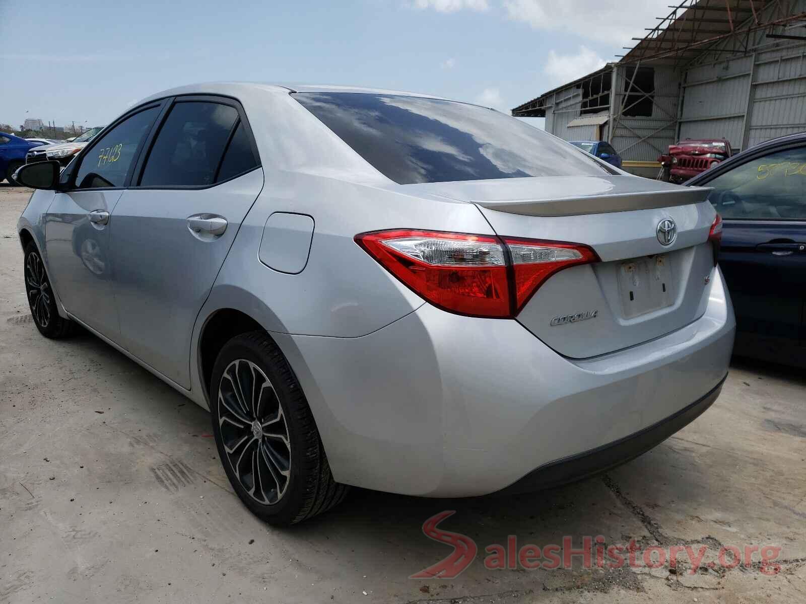 5YFBURHEXGP502631 2016 TOYOTA COROLLA