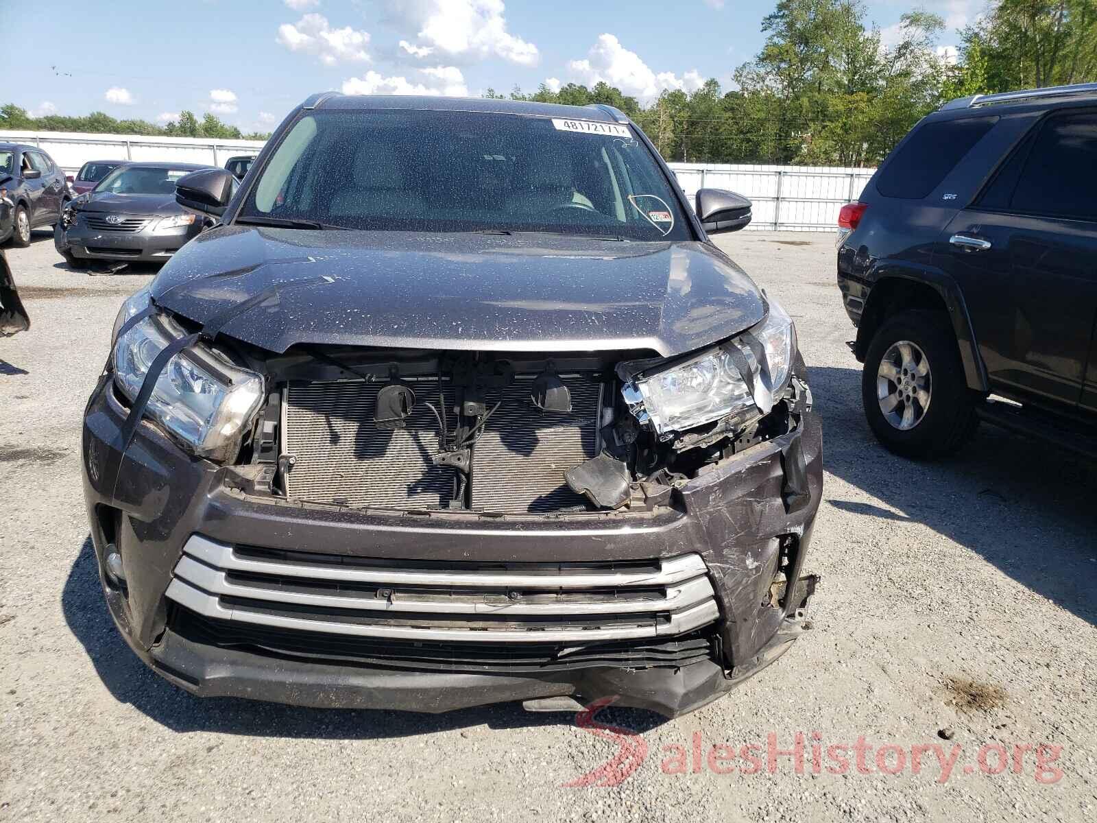 5TDJZRFH9JS824816 2018 TOYOTA HIGHLANDER