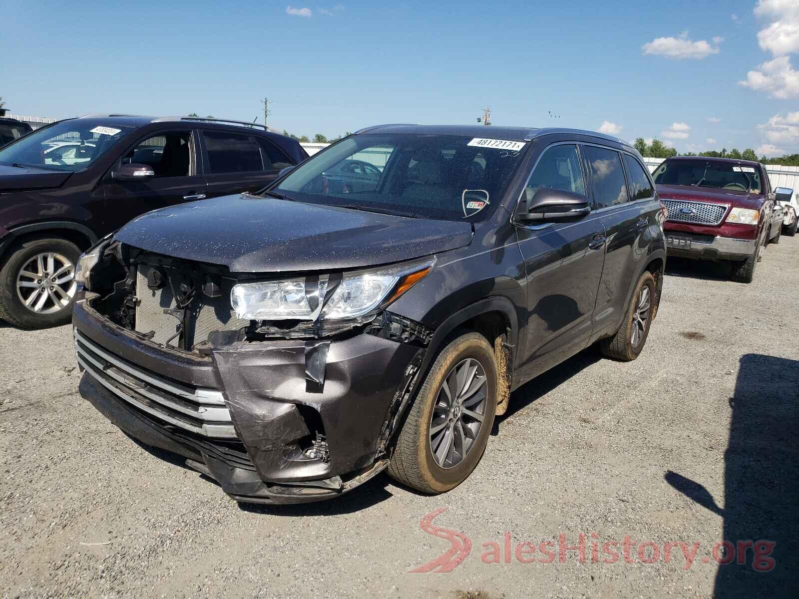 5TDJZRFH9JS824816 2018 TOYOTA HIGHLANDER